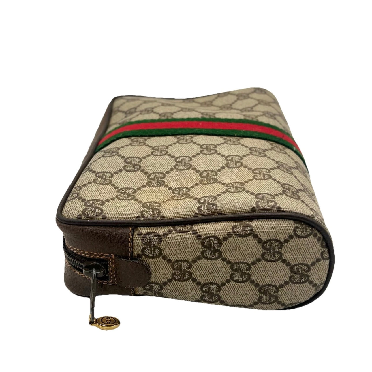 Gucci GG Leather Sherry Line Clutch