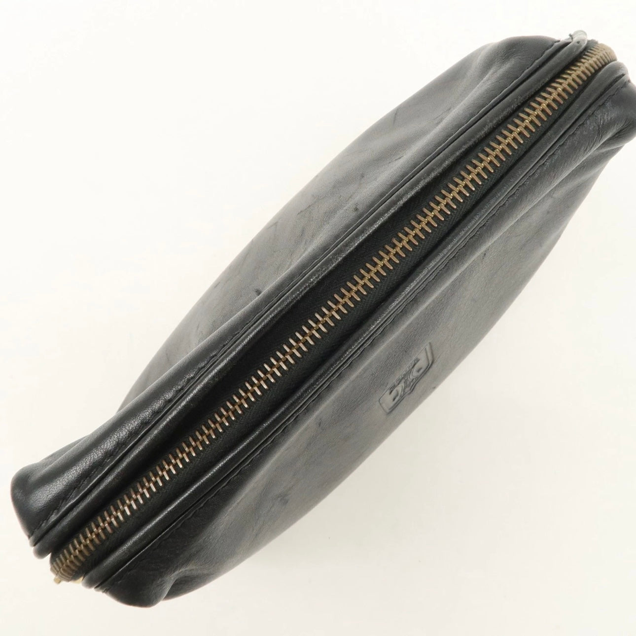 CELINE Clutch - Black, Leather