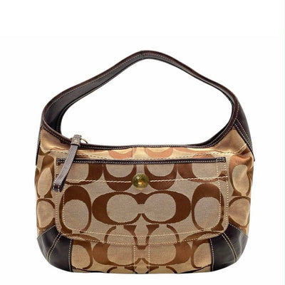 Coach Signature brown bag