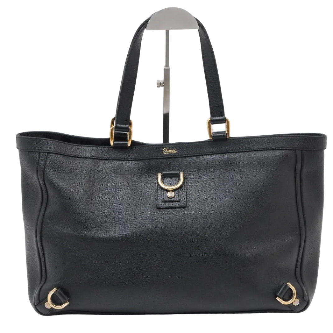 Gucci Abbey Tote Bag - Black, Leather