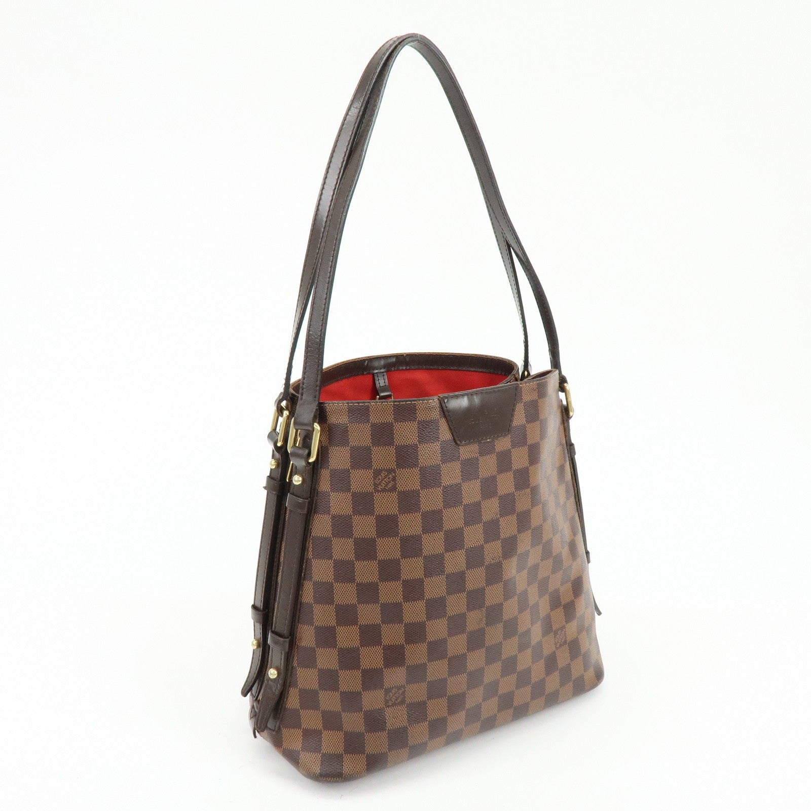 Louis Vuitton Damier Ebene Cabas Rivington Canvas Shoulder Bag