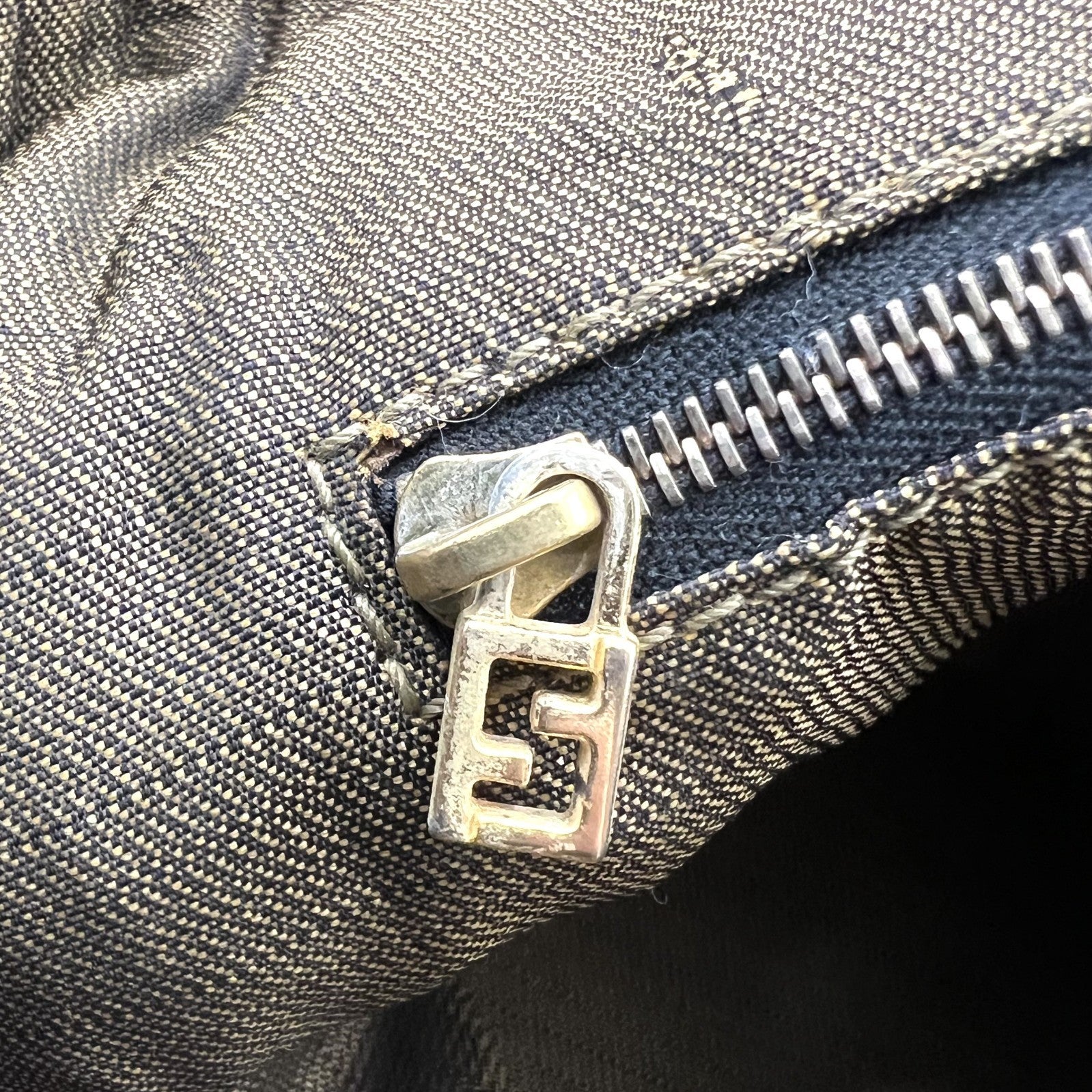 Fendi Vanity Hand Tote Bag - Brown, Canvas and Leather