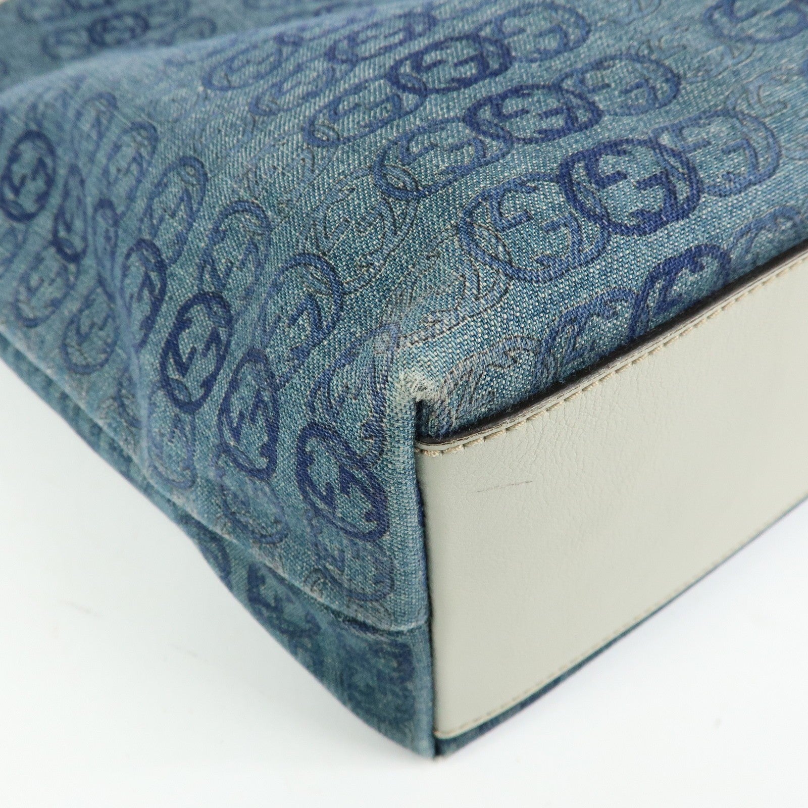 Gucci Tote Bag - Denim, GG Denim and Leather