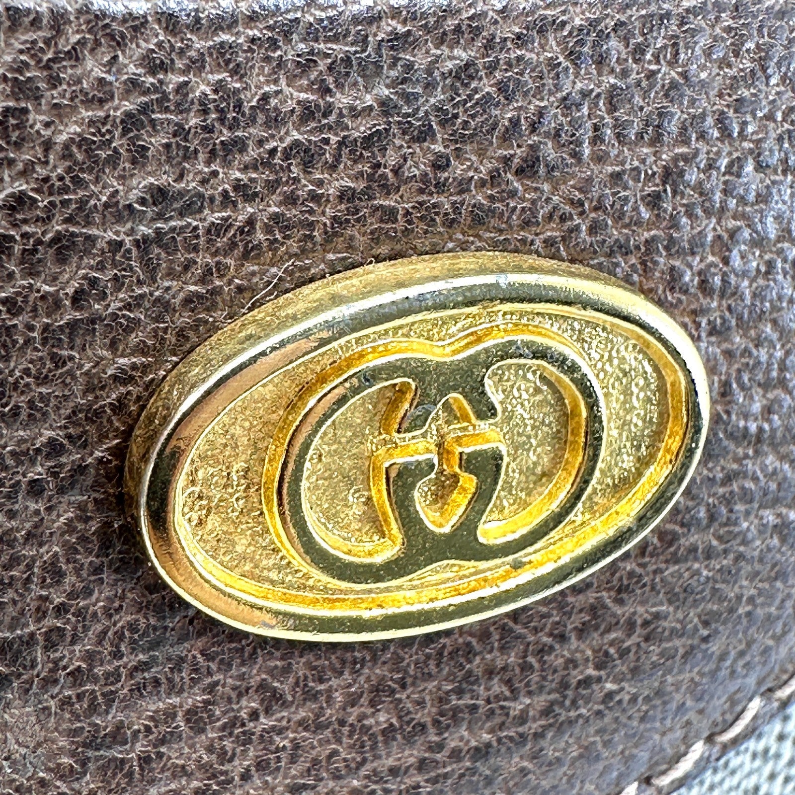 Gucci Sherry Tote Bag - Brown, Leather/PVC
