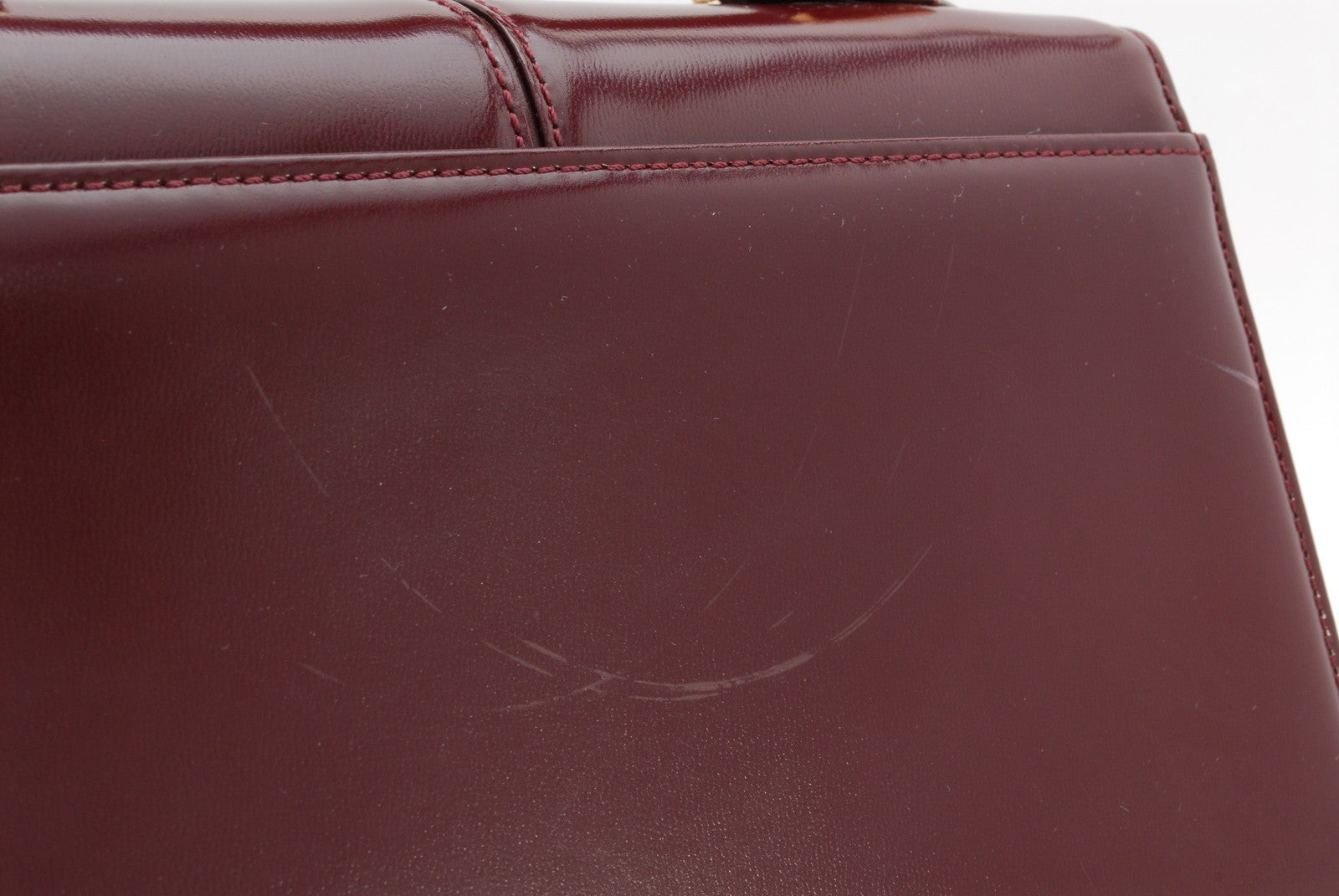 Yves Saint Laurent YSL Shoulder Bag - Burgundy, Leather