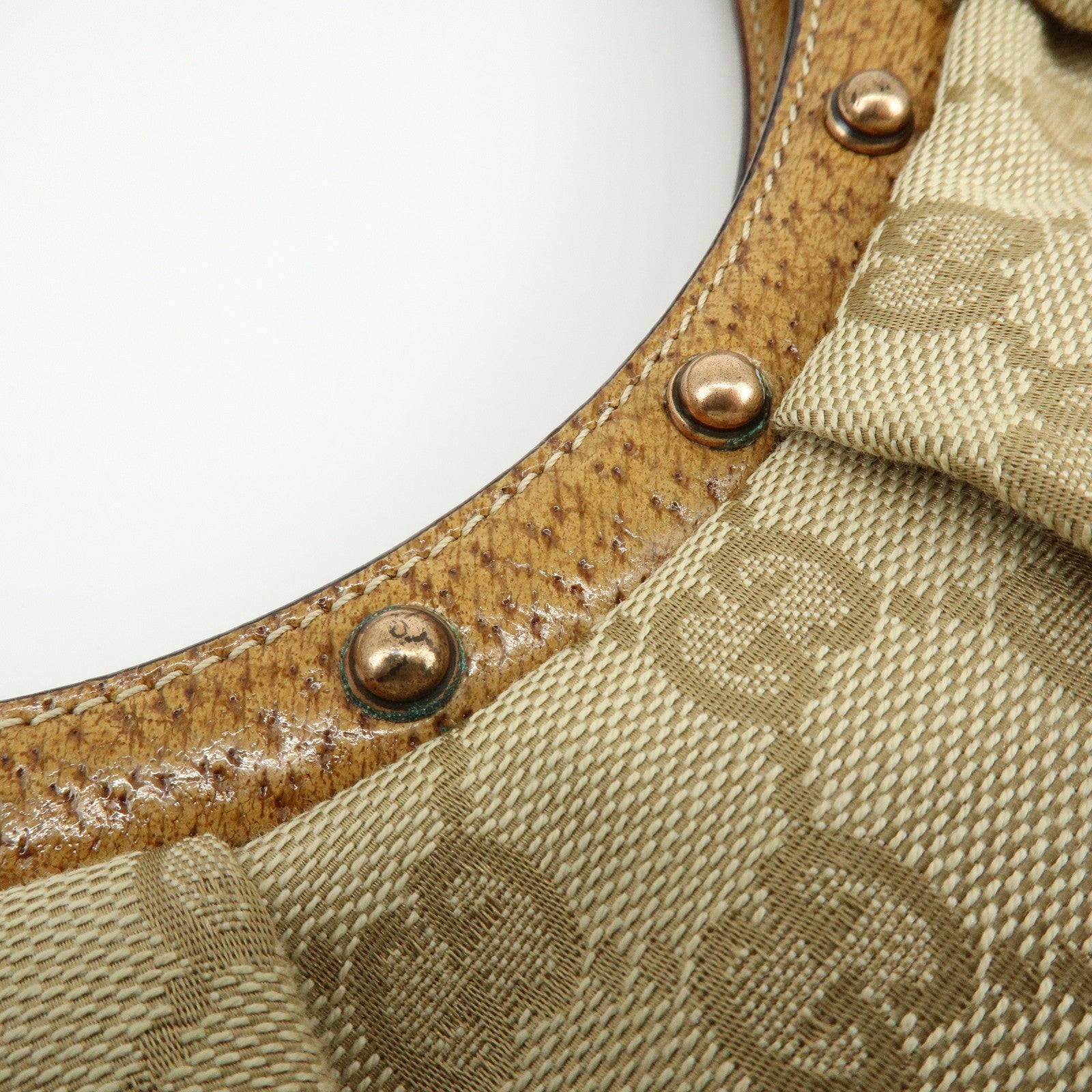 Gucci Tote Bag - Beige, GG Canvas and Leather