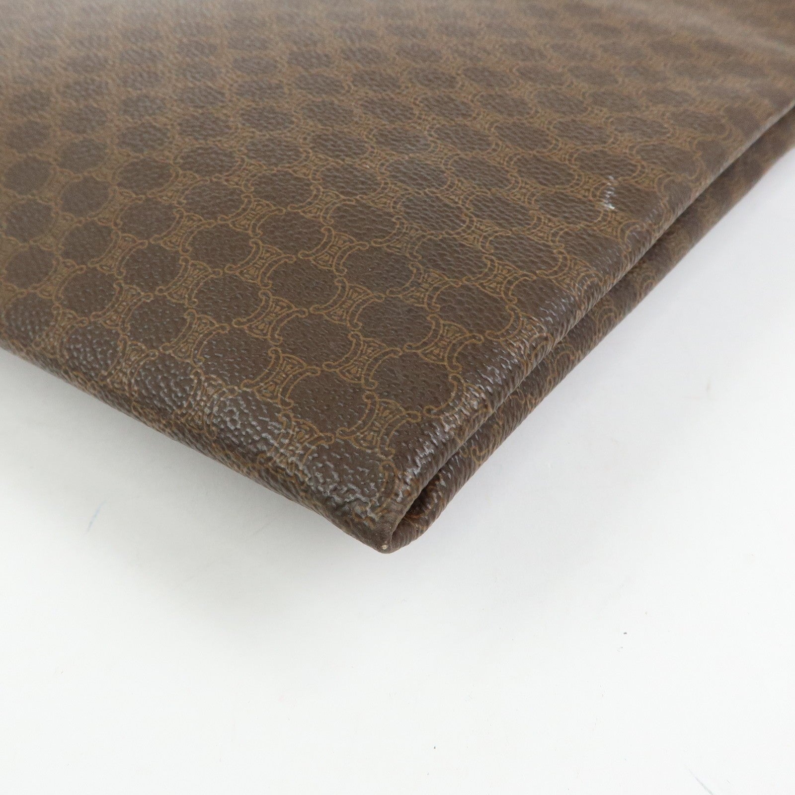 Celine Macadam Tote Bag - Brown, PVC Leather