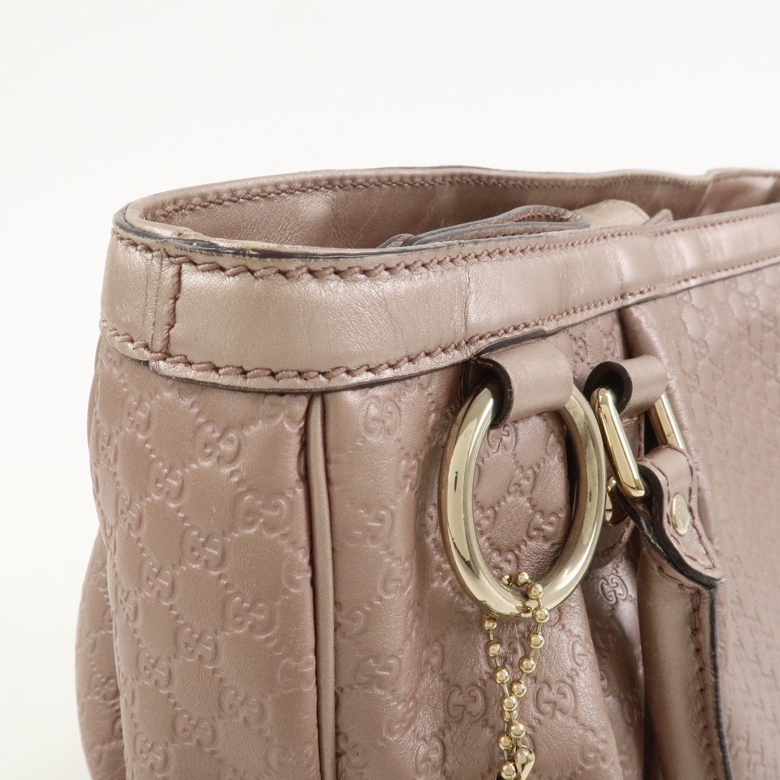 Gucci Shoulder Bag - Metallic Pink, Leather