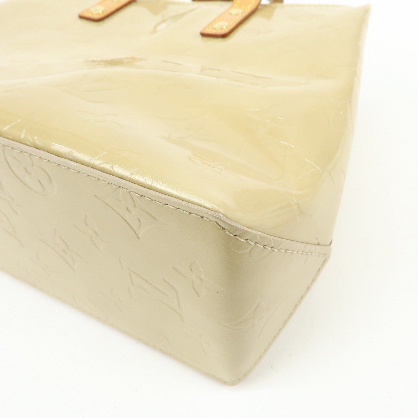 Louis Vuitton Hand Bag - Beige, Vernis Leather