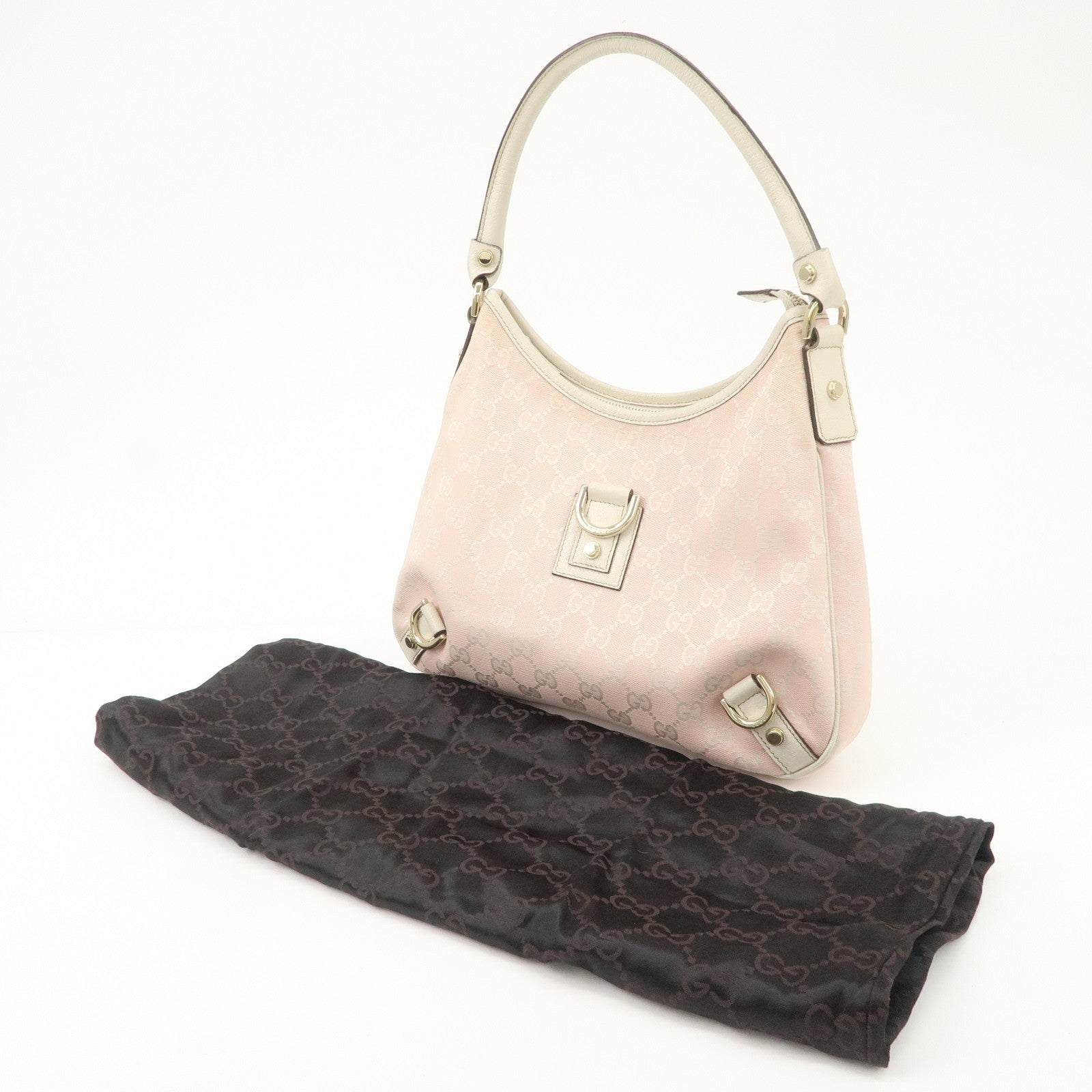 Gucci Shoulder Bag - Pink, Ivory, Canvas