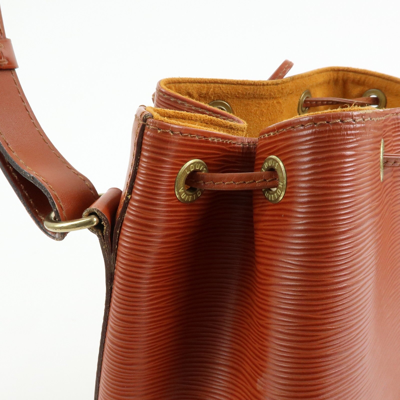 Louis Vuitton Epi Petit Noe Shoulder Bag - Kenya Brown, Epi Leather