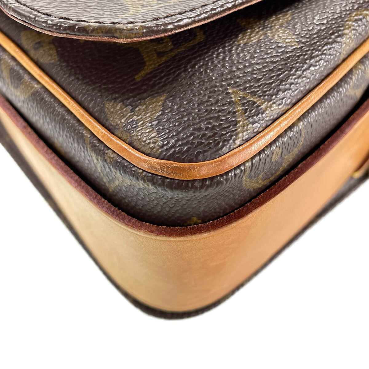 Louis Vuitton Cartouchiere MM Shoulder Bag - Brown, Leather