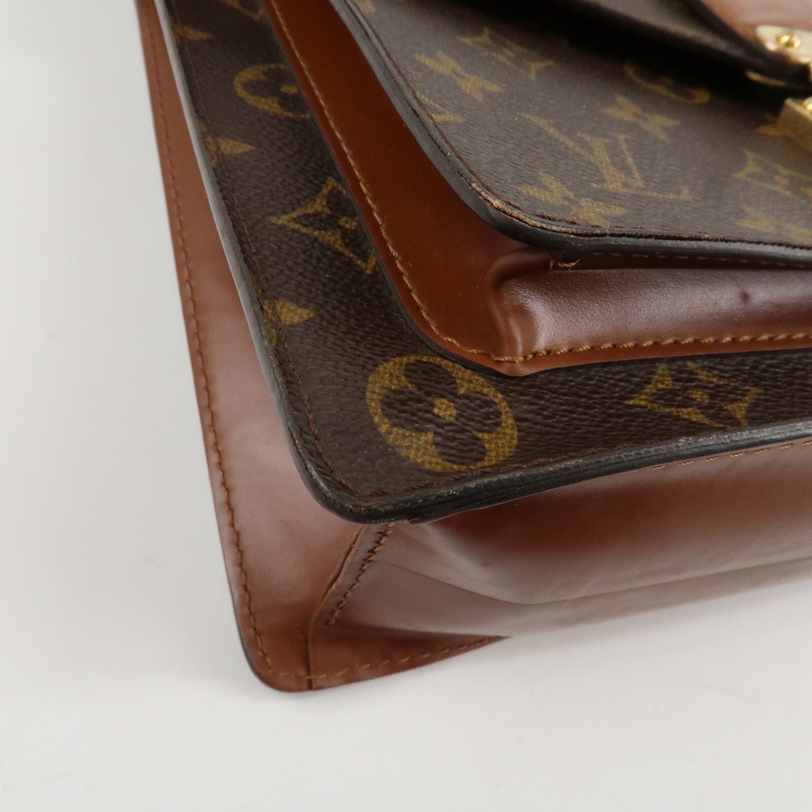 Louis Vuitton Monogram Monceau 28 Hand Bag - Monogram, Canvas and Leather