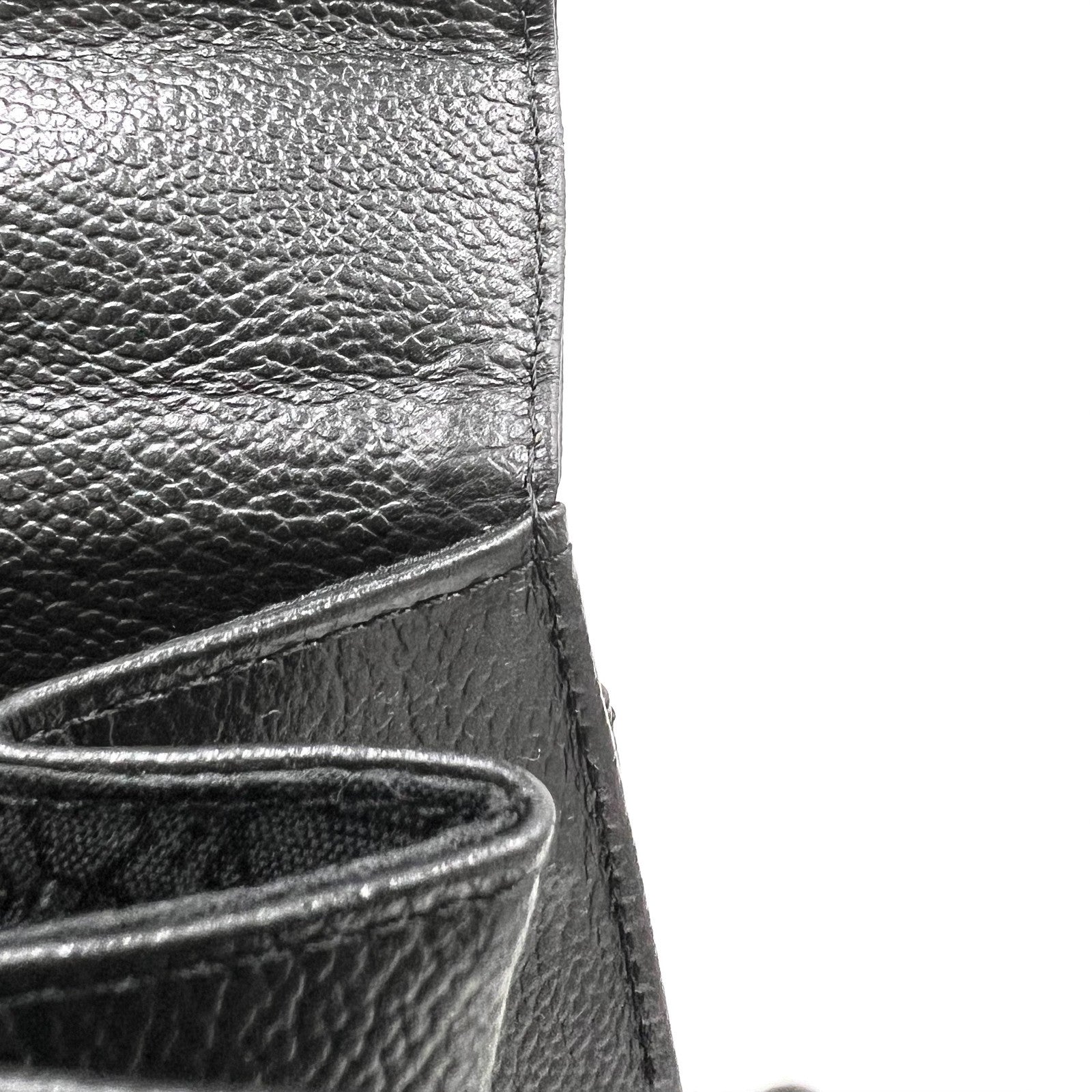 Saint Laurent Vintage Top Hand Bag - Black, Leather