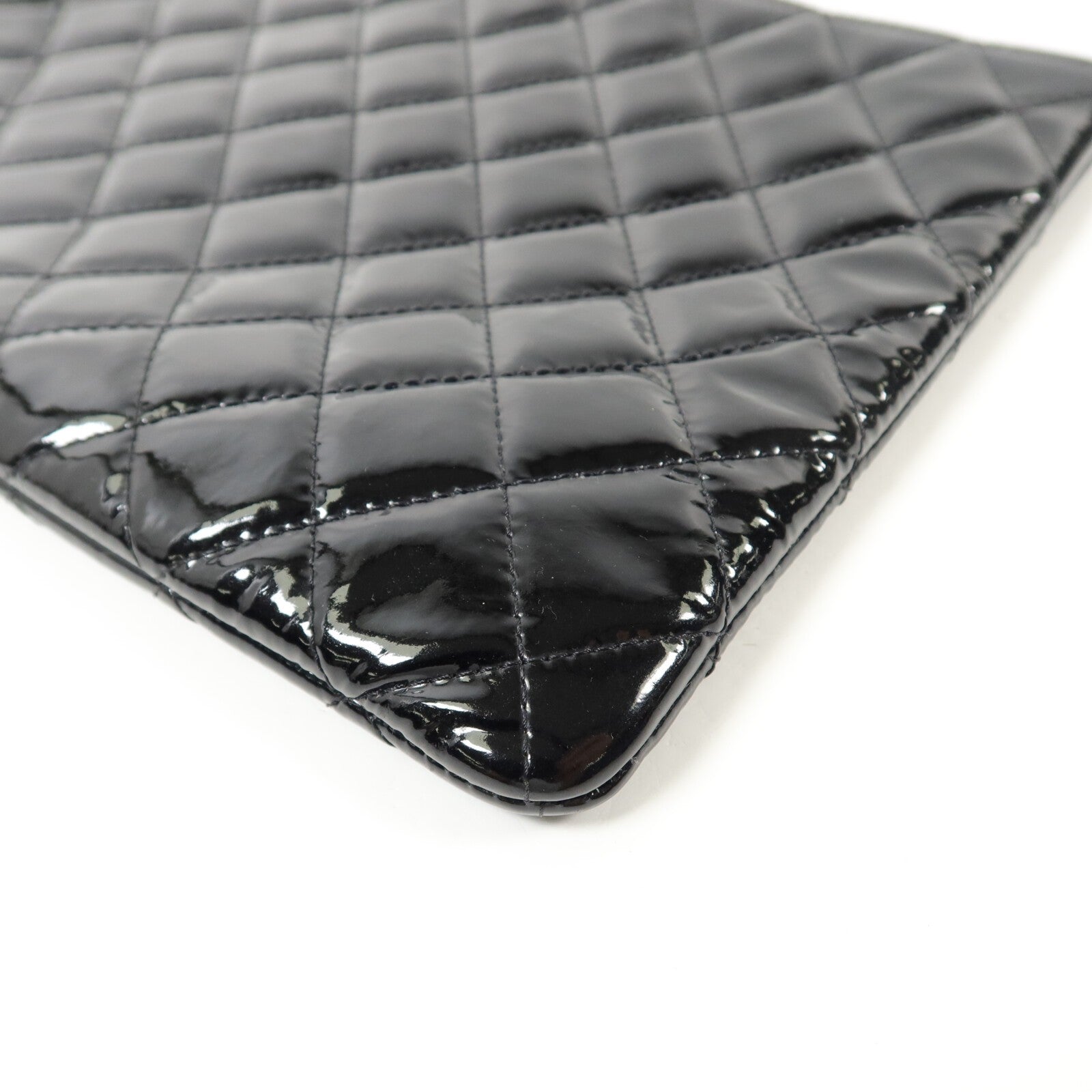 CHANEL CC SHW Clutch Second Bag - Black, Calfskin