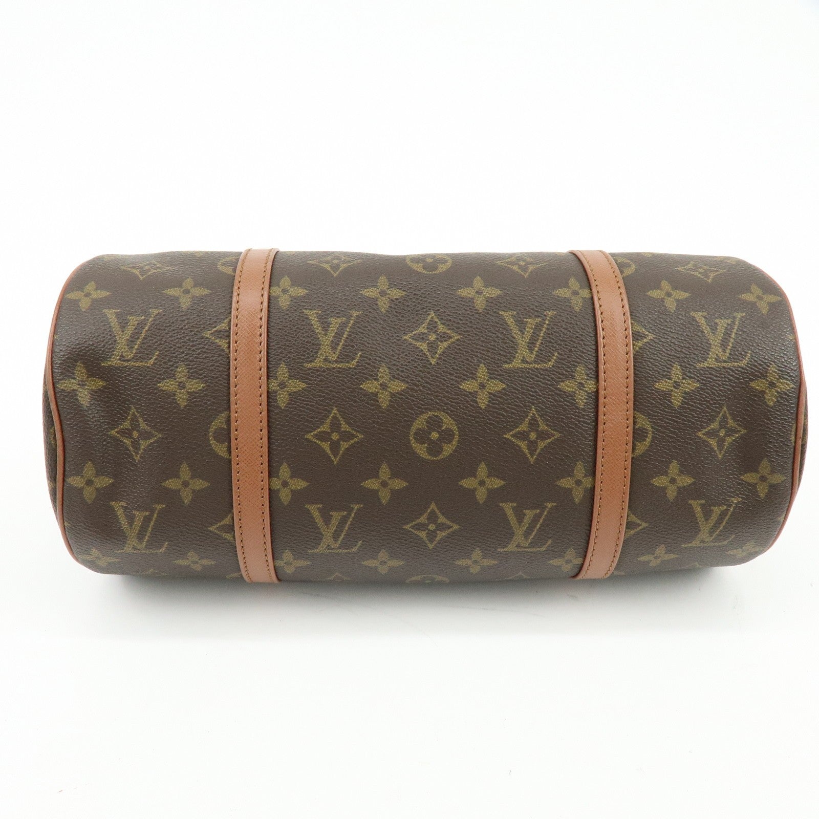Louis Vuitton Monogram Papillon 30 Hand Bag - Brown, Monogram Canvas, Nume Leather