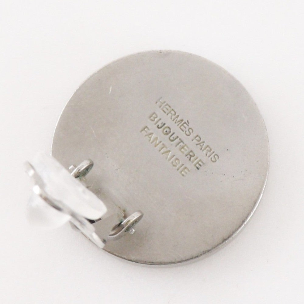 Hermès Serie Earring - Silver, Metallic