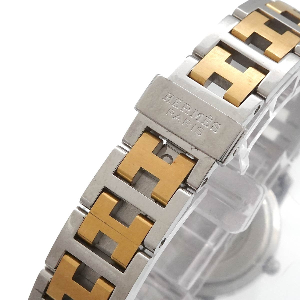 Hermès Clipper CL4 220 Watch - White, Stainless Steel