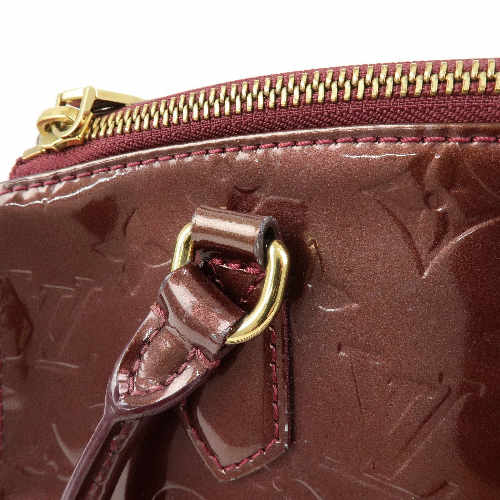 Louis Vuitton Boston Bag - Rouge Fauviste, Vernis Leather