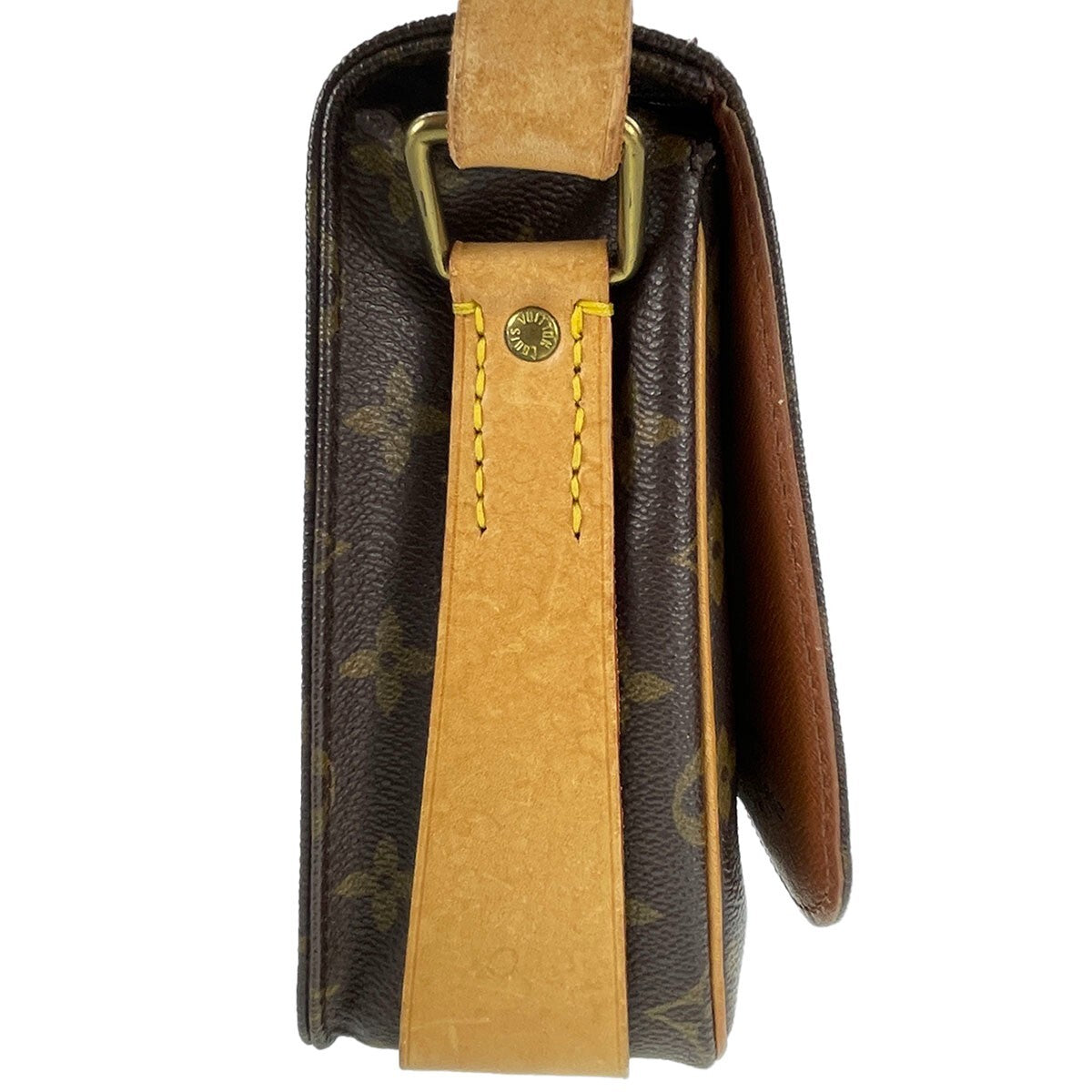 Louis Vuitton Cartouchiere MM Shoulder Bag - Brown, Leather