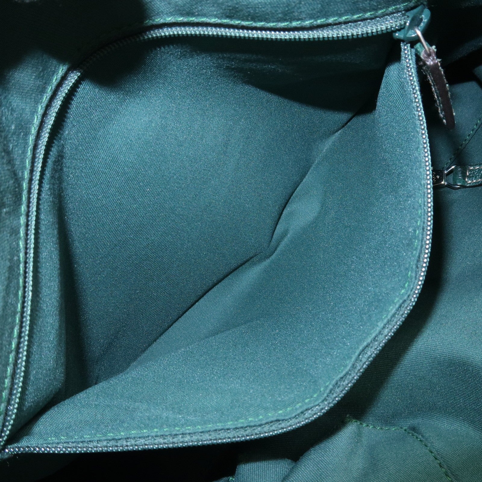 Gucci Tote Hand Bag - Brown and Green, GG Canvas and Leather