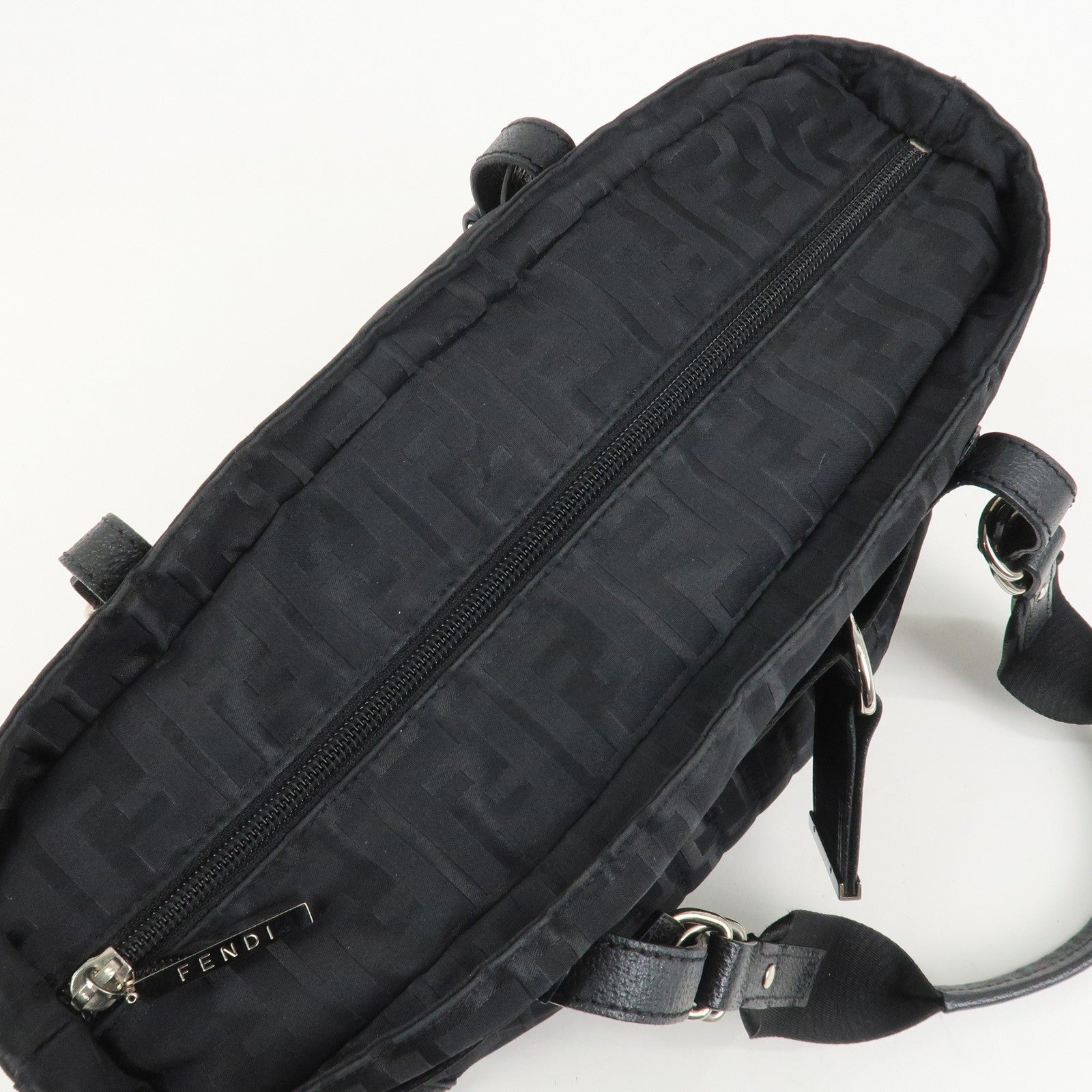 Fendi Shoulder Bag - Black, Nylon and Leather