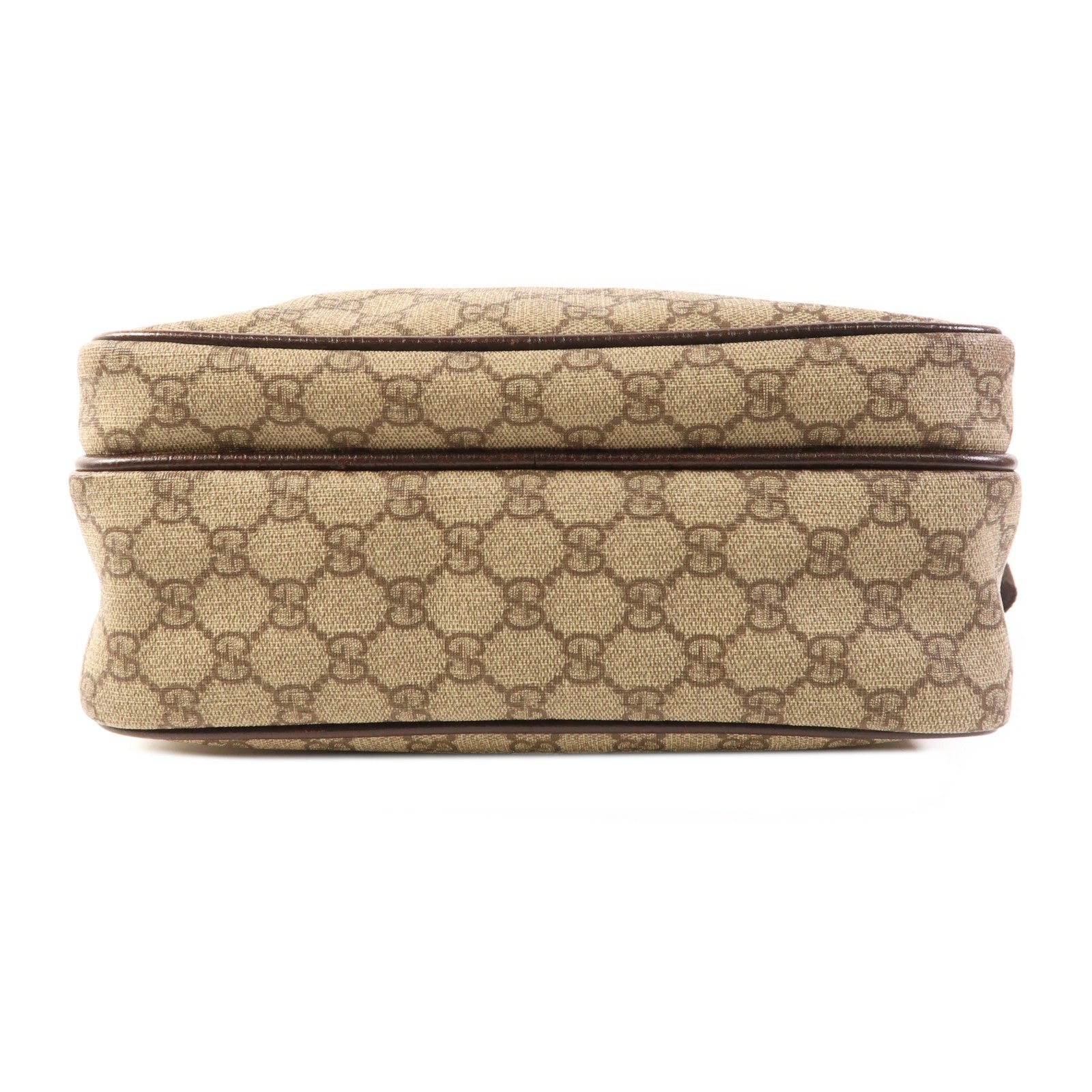 Gucci GG SHW Shoulder Bag - Brown, PVC Coated Canvas