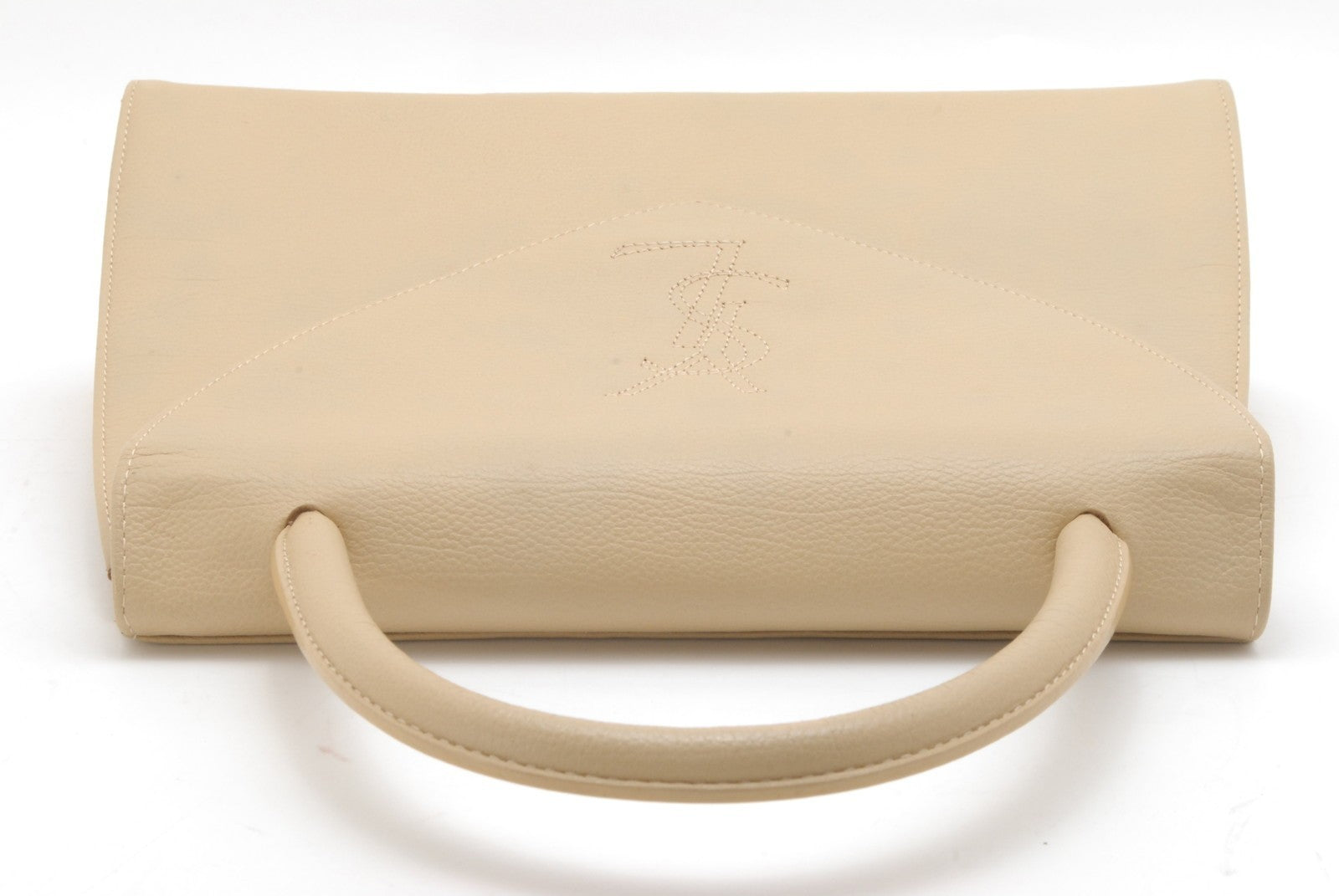 Yves Saint Laurent YSL Hand Bag - Ivory, Leather
