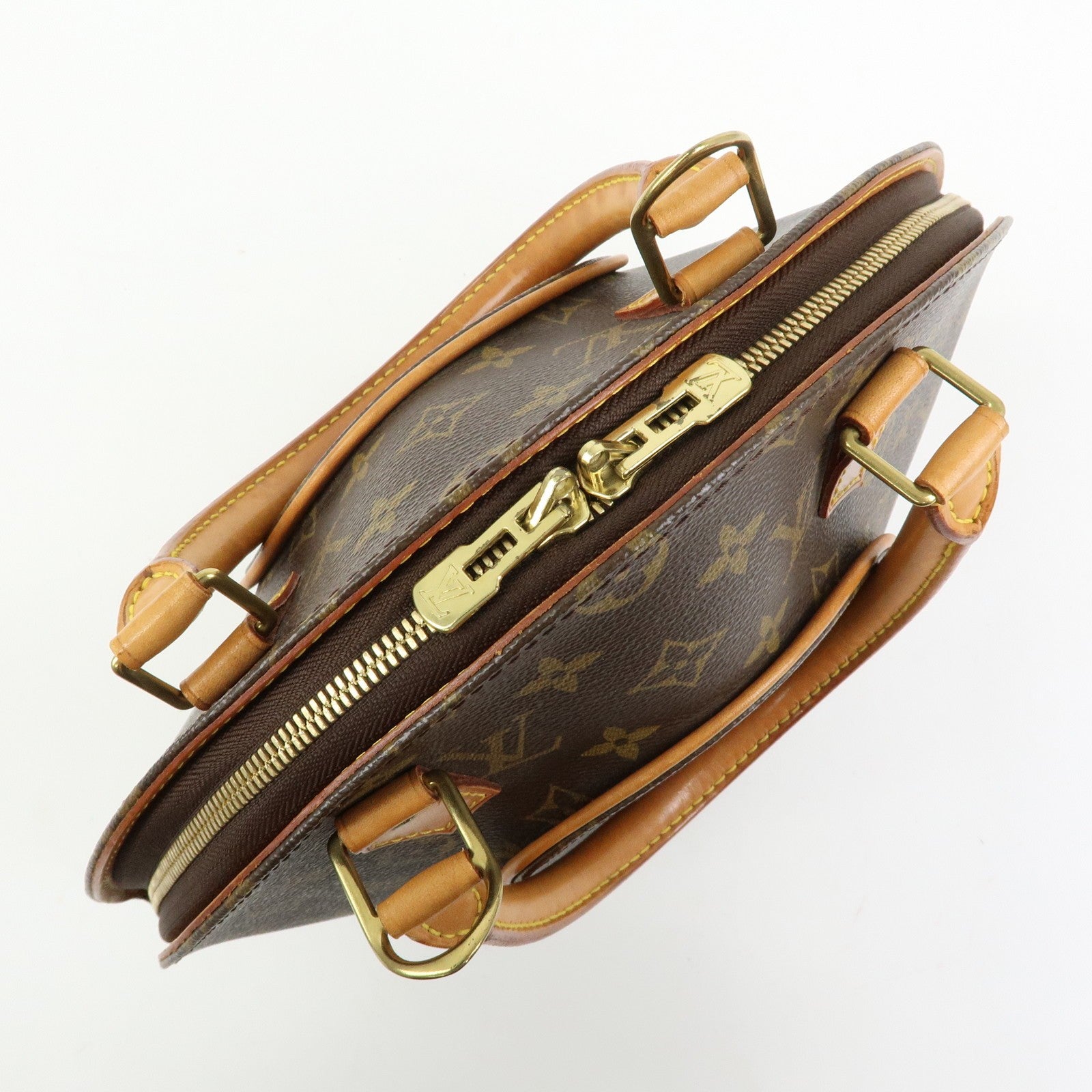 Louis Vuitton Papillon Hand Bag - Brown, Monogram Canvas
