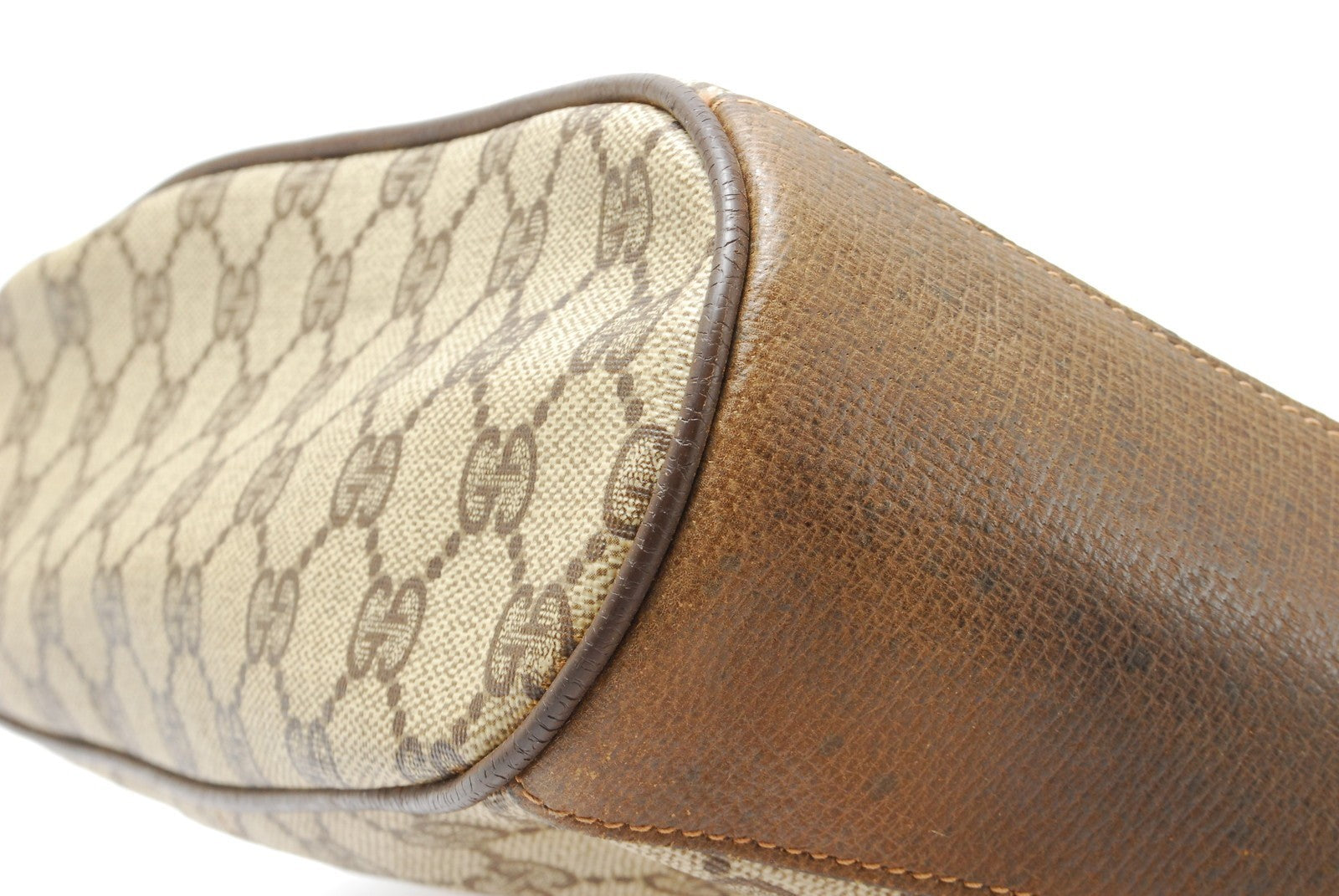 Gucci Sherry Line Shoulder Bag - Brown, Leather