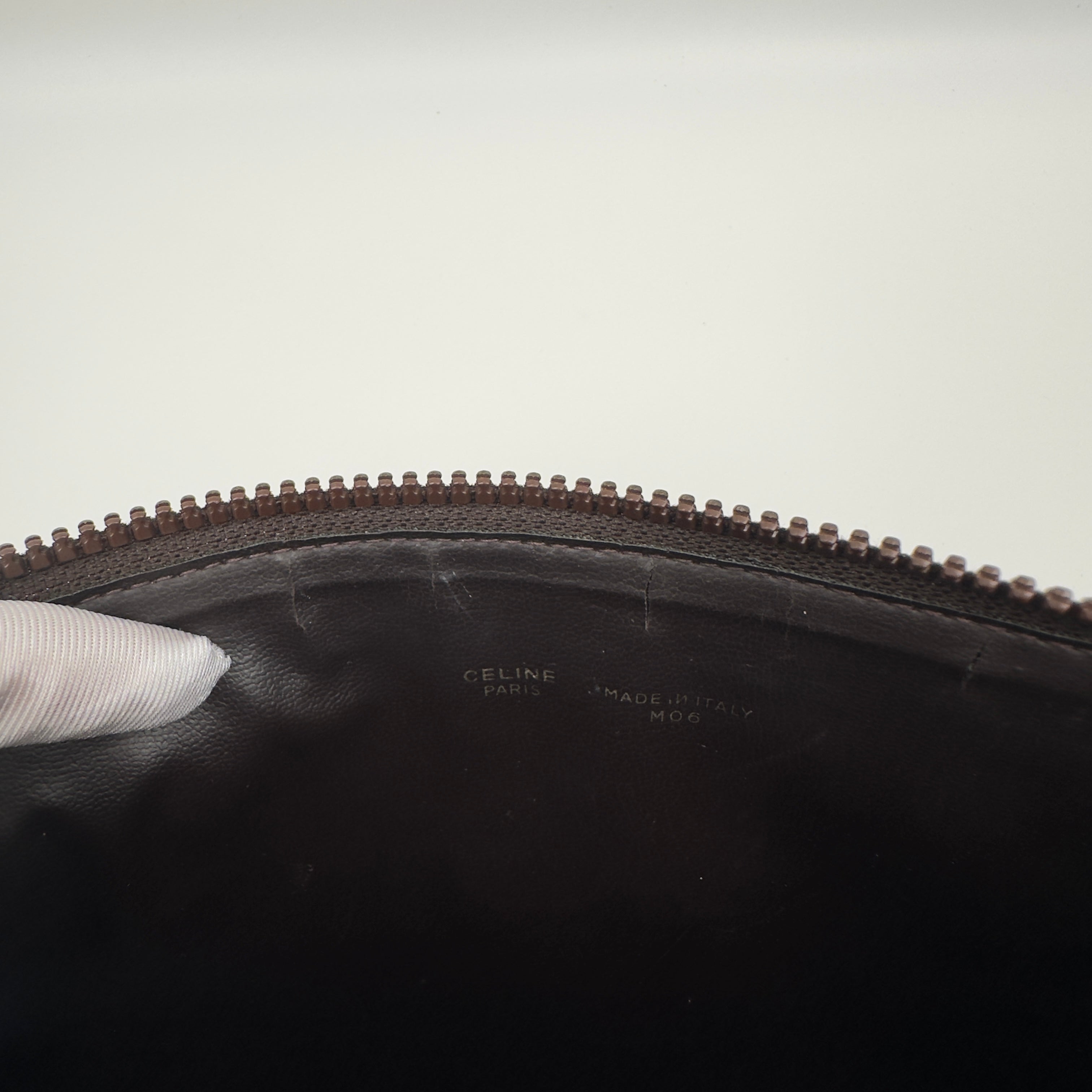 C Macadam Canvas Clutch Bag