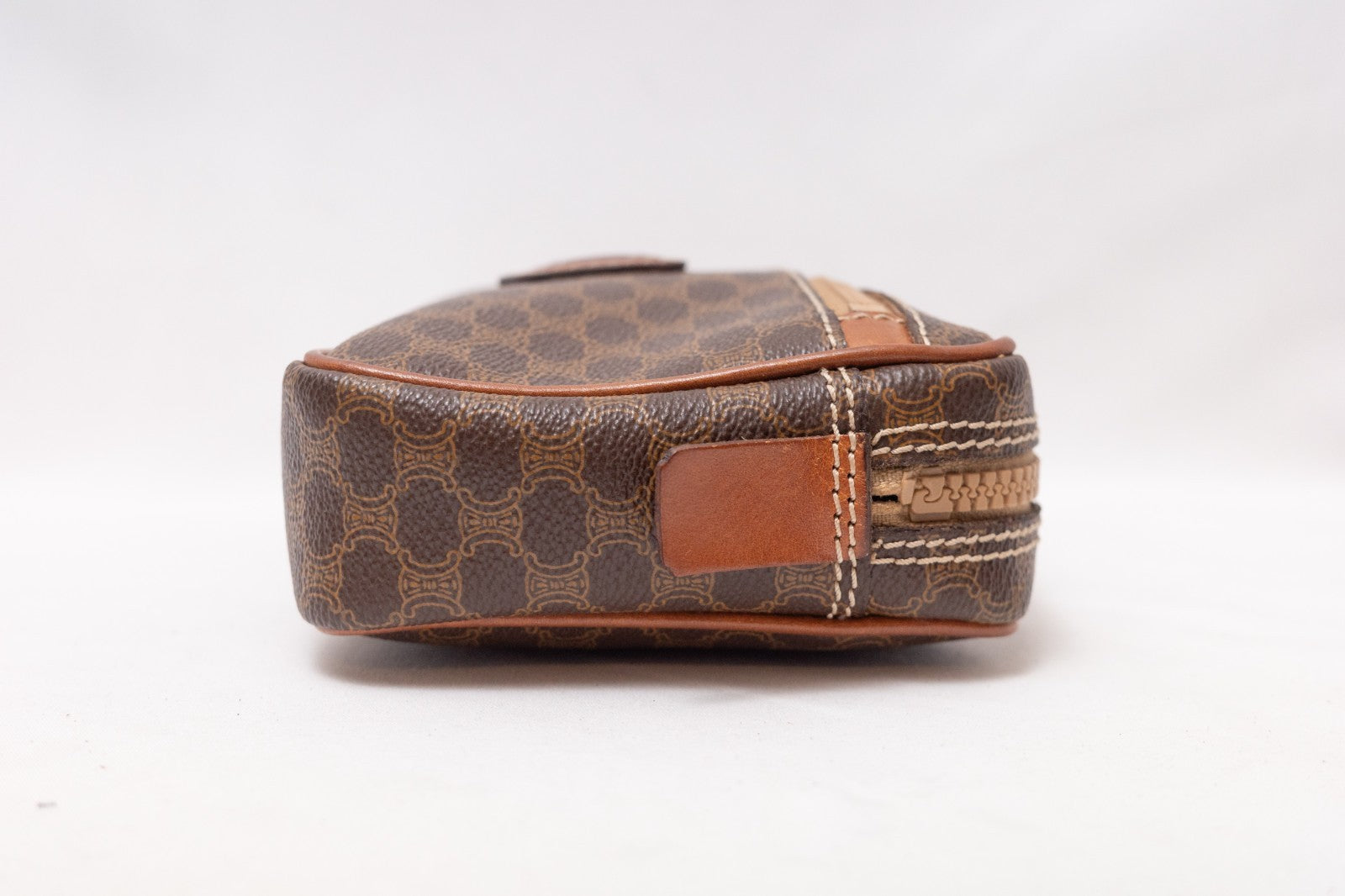 Celine Macadam Purse - Brown, Leather PVC