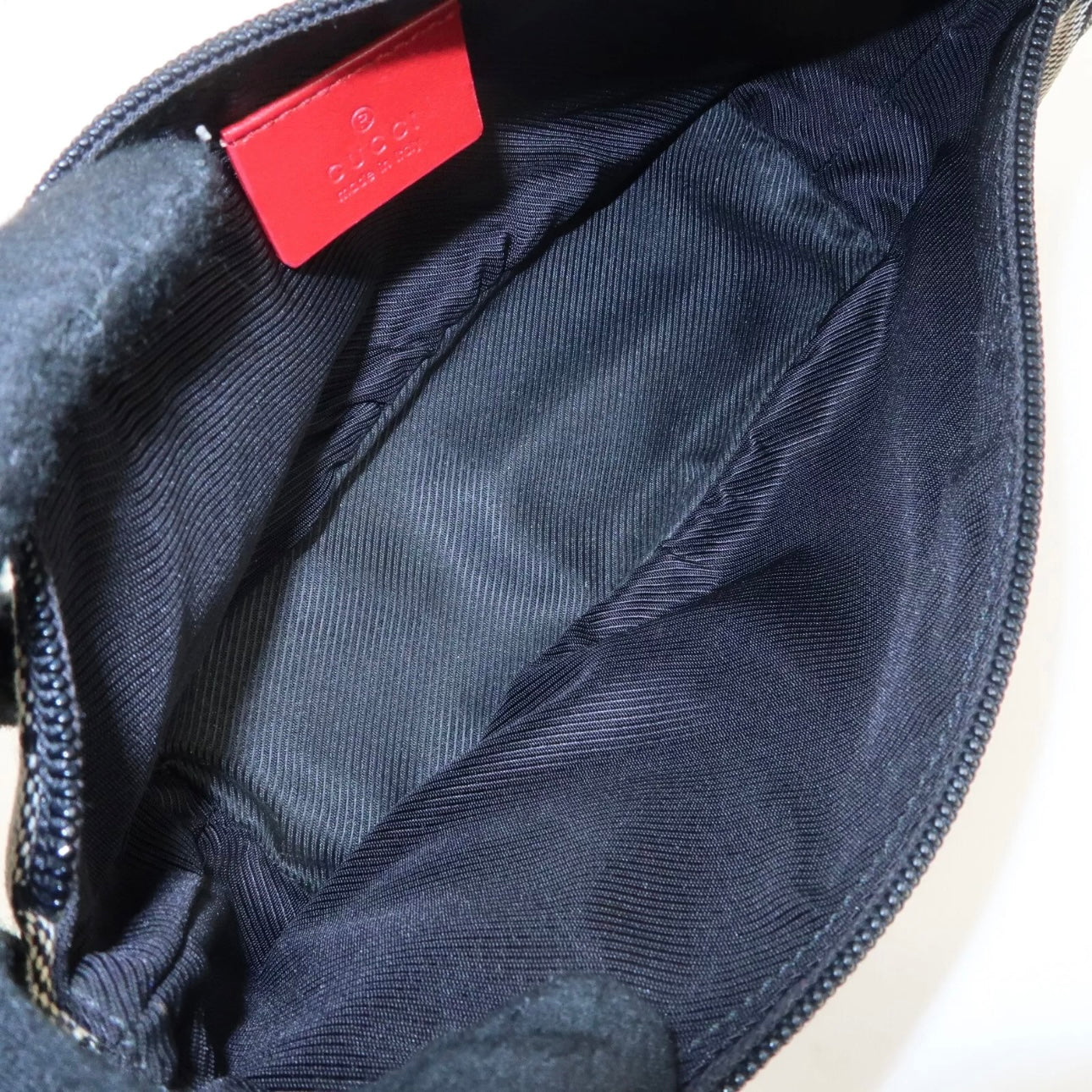 Boat Bag GG Canvas Leather Hand Bag Pouch