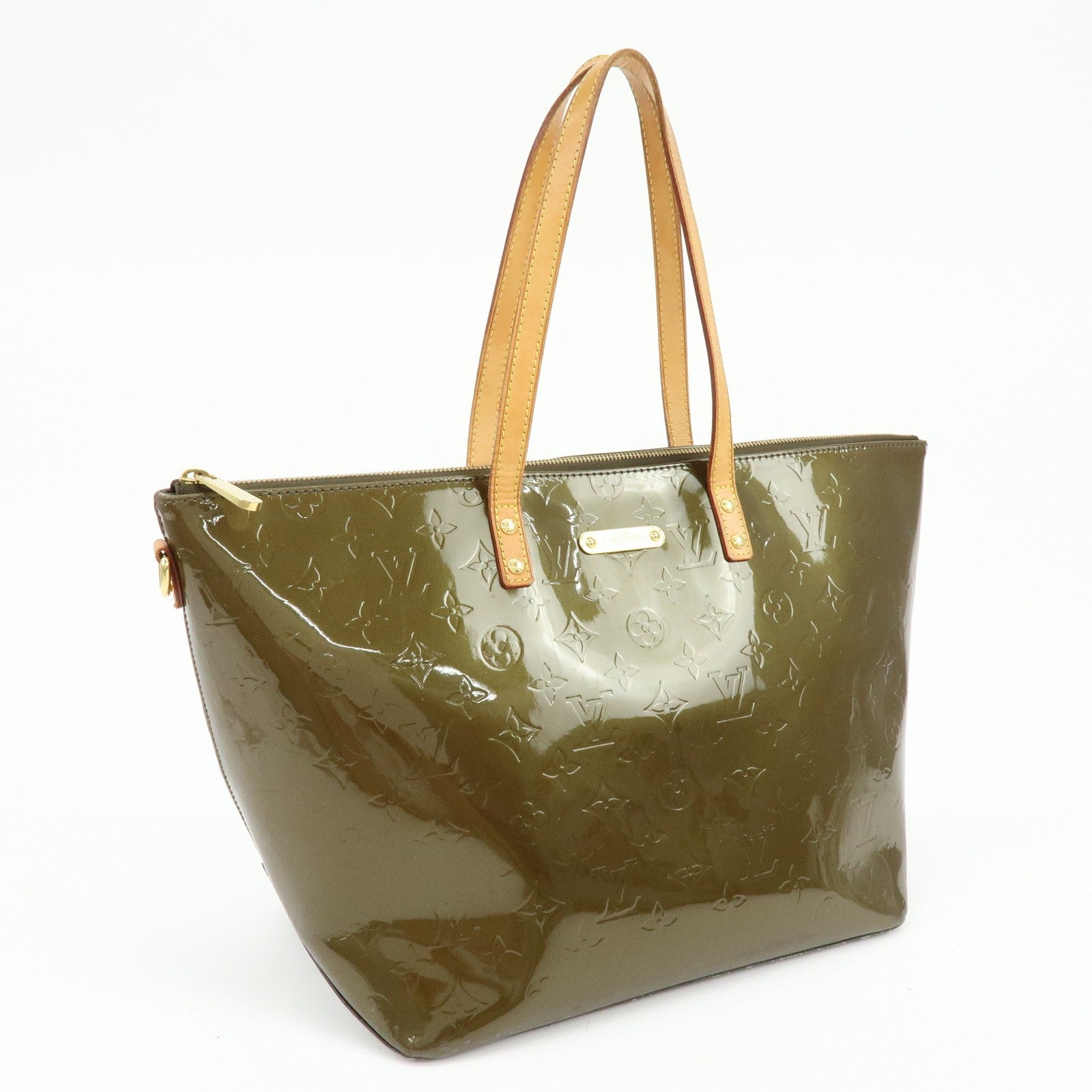 Louis Vuitton Tote Bag - Vert Bronze, Monogram Vernis