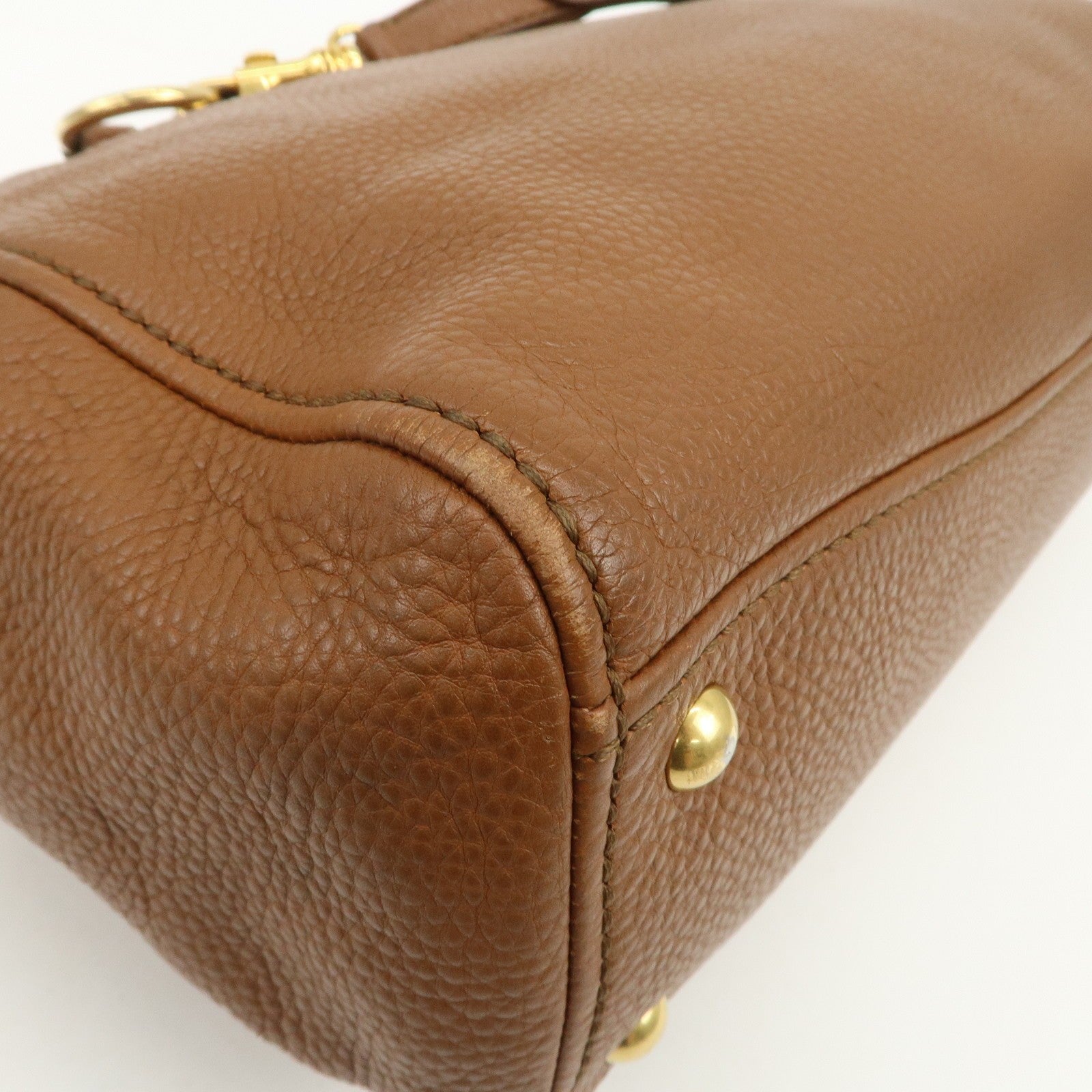 Miu Miu Hand Bag - Brown, Leather
