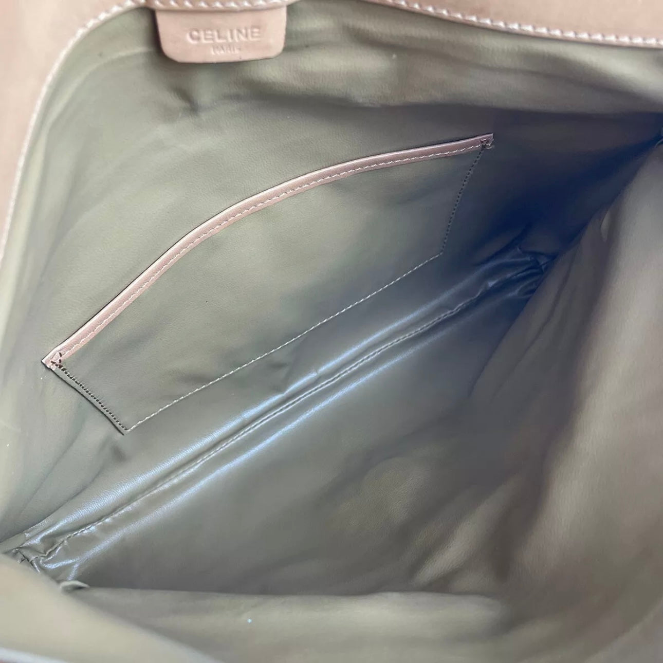 Macadam Leather PVC clutch