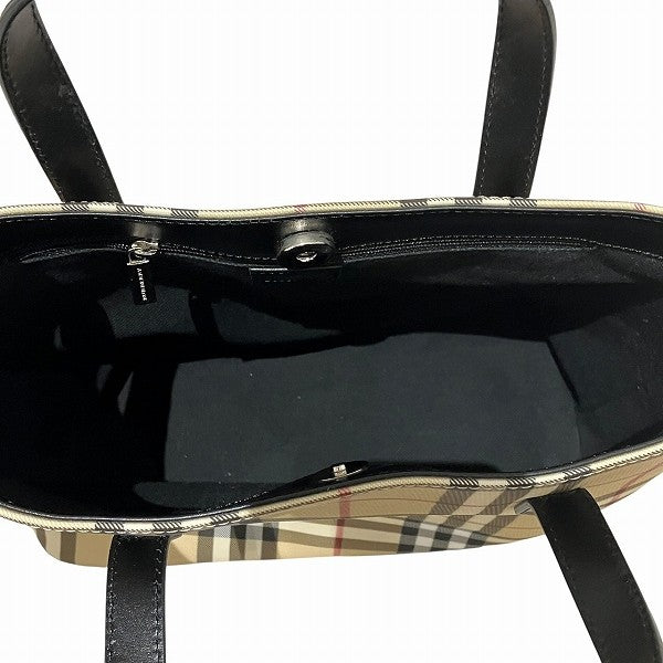 Burberry London Nova Check Tote Bag -