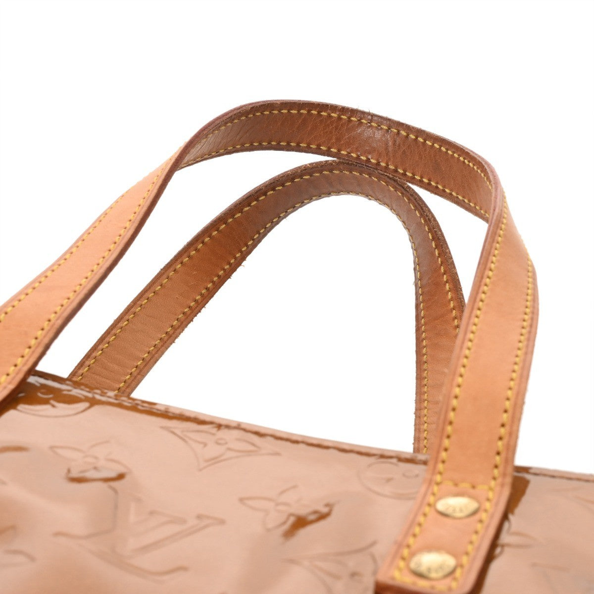 Louis Vuitton Lead MM Handbag - Bronze, Monogram Vernis