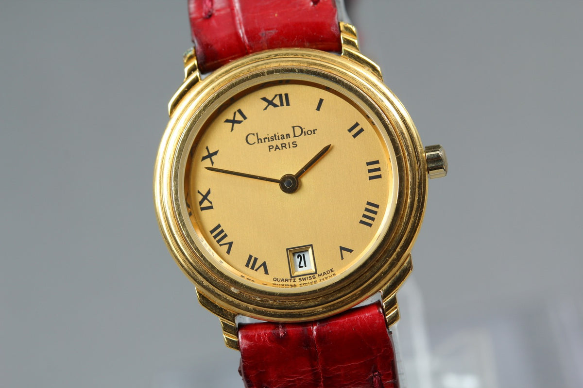 Christian Dior 48.122.3 Watch - Gold, Stainless Steel