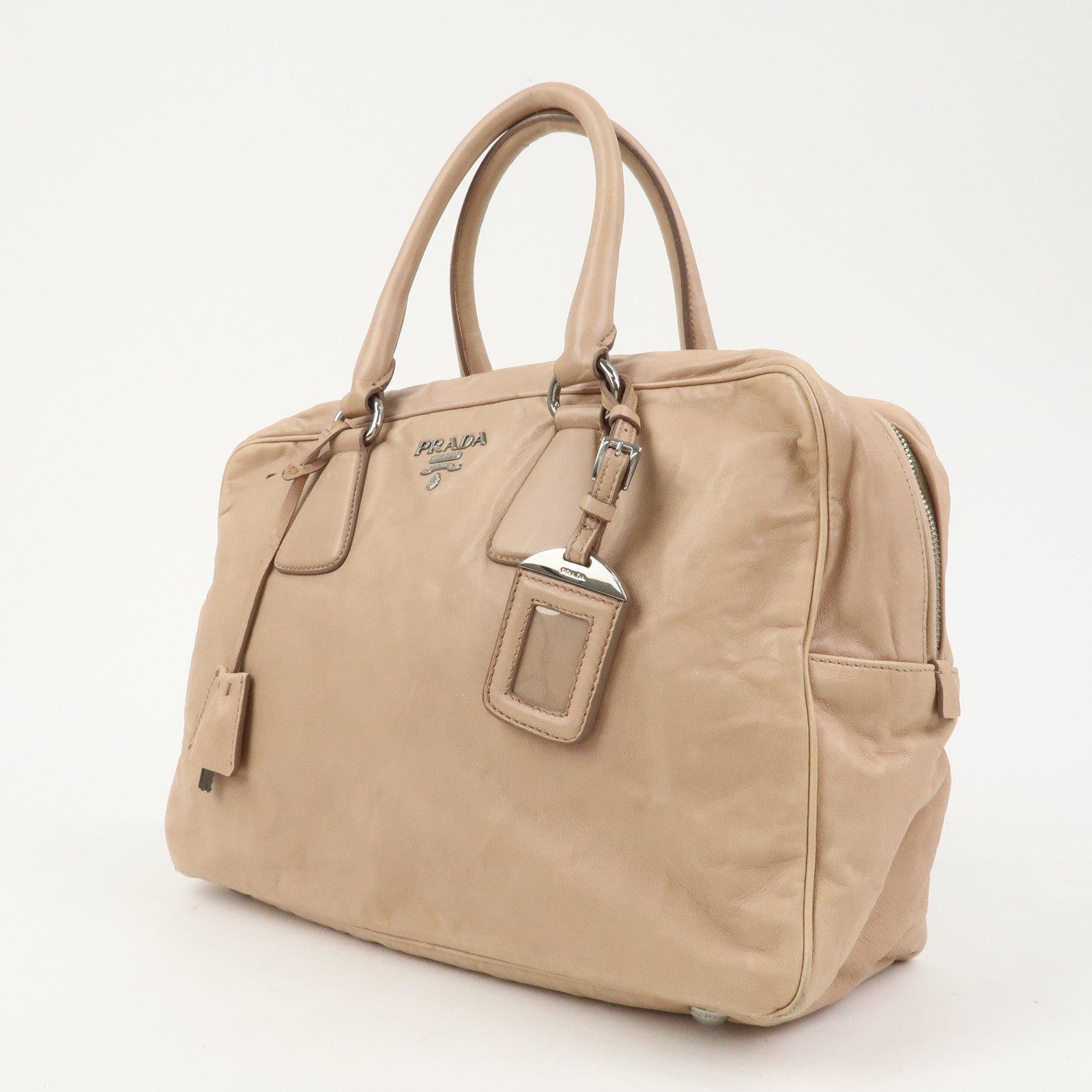 Prada Shoulder Bag - Pink Beige, Leather