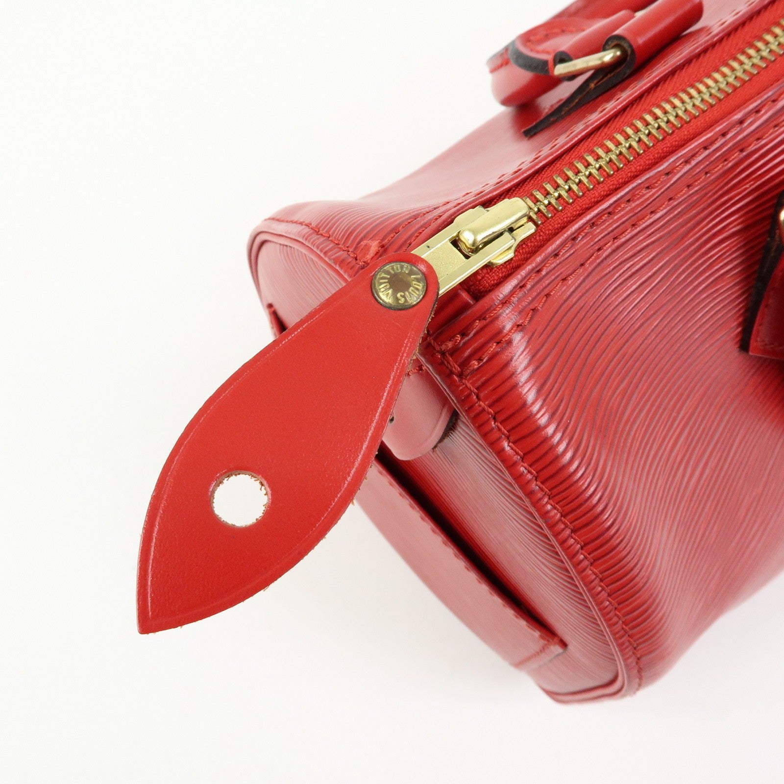 Louis Vuitton Epi Speedy 25 Boston Hand Bag - Castilian Red, Epi Leather