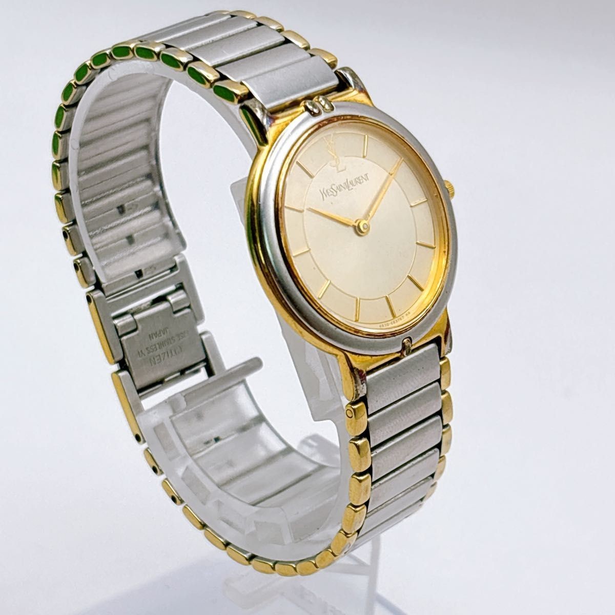 Saint Laurent YSL Women's Watch - Two-tone, Metal