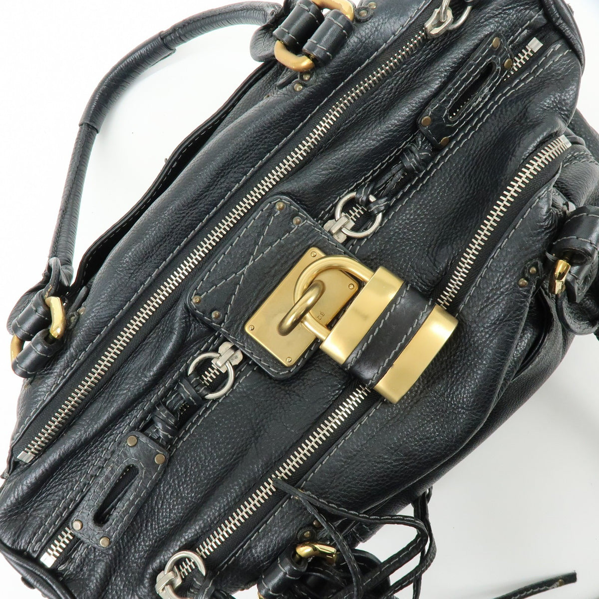 Chloe Paddington Handbag - Black, Leather
