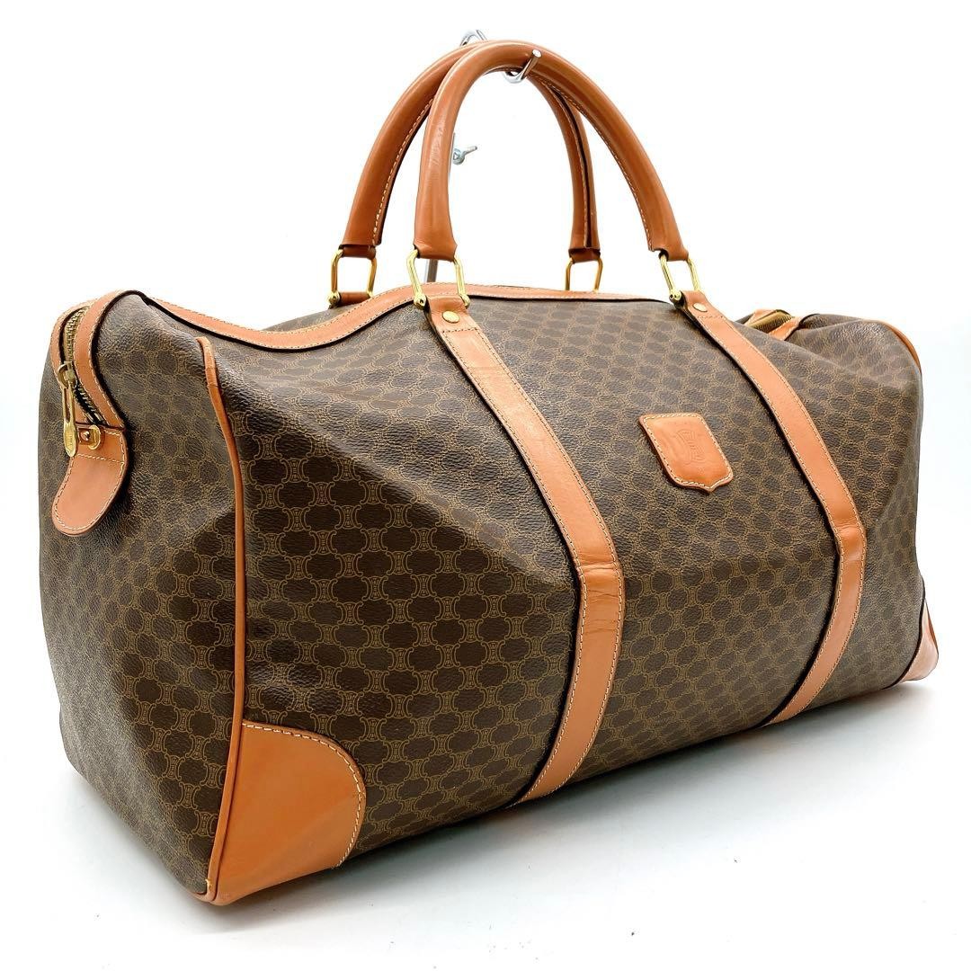 Celine Boston Bag - Brown, PVC Leather