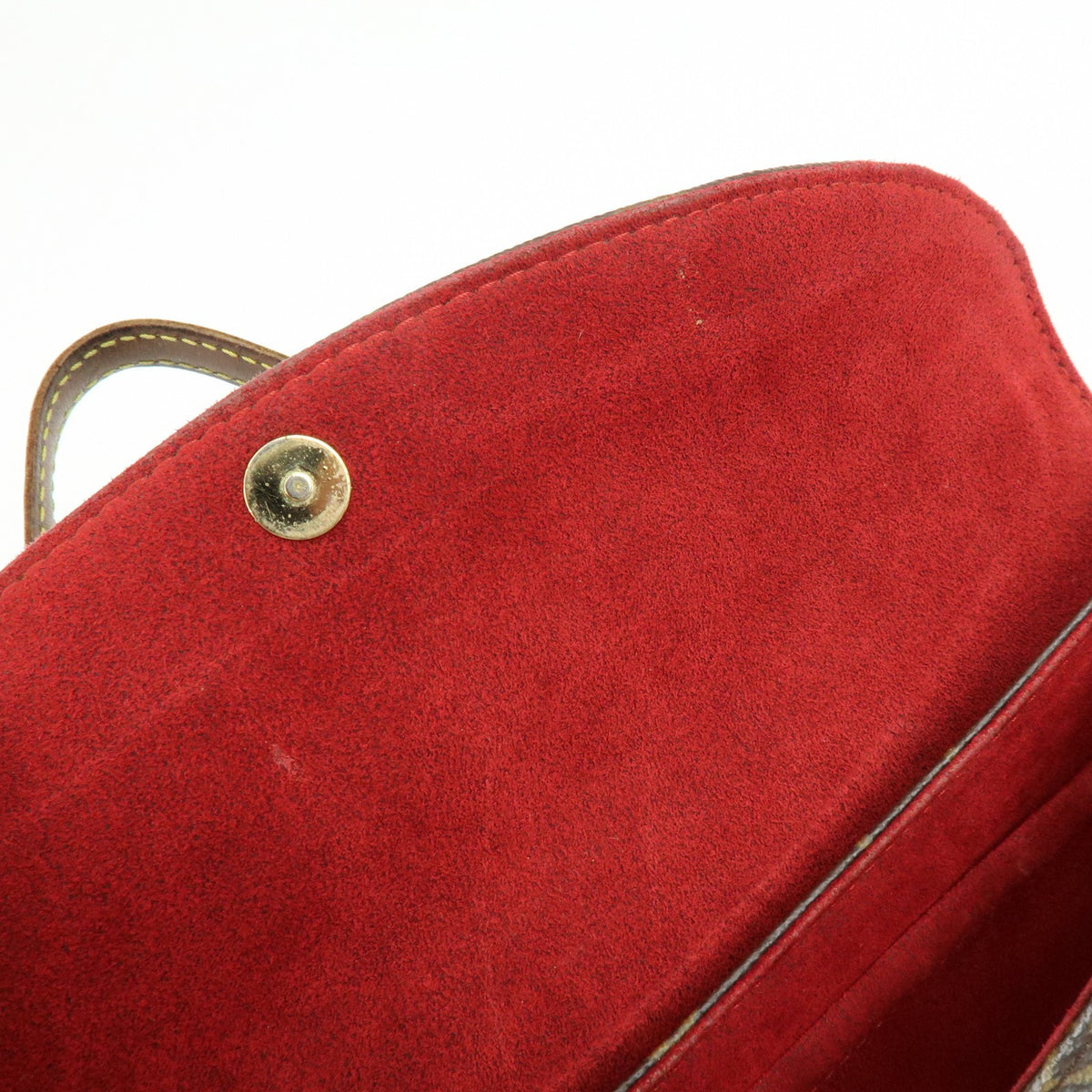 Louis Vuitton Monogram Canvas Sonatine Hand Bag Brown