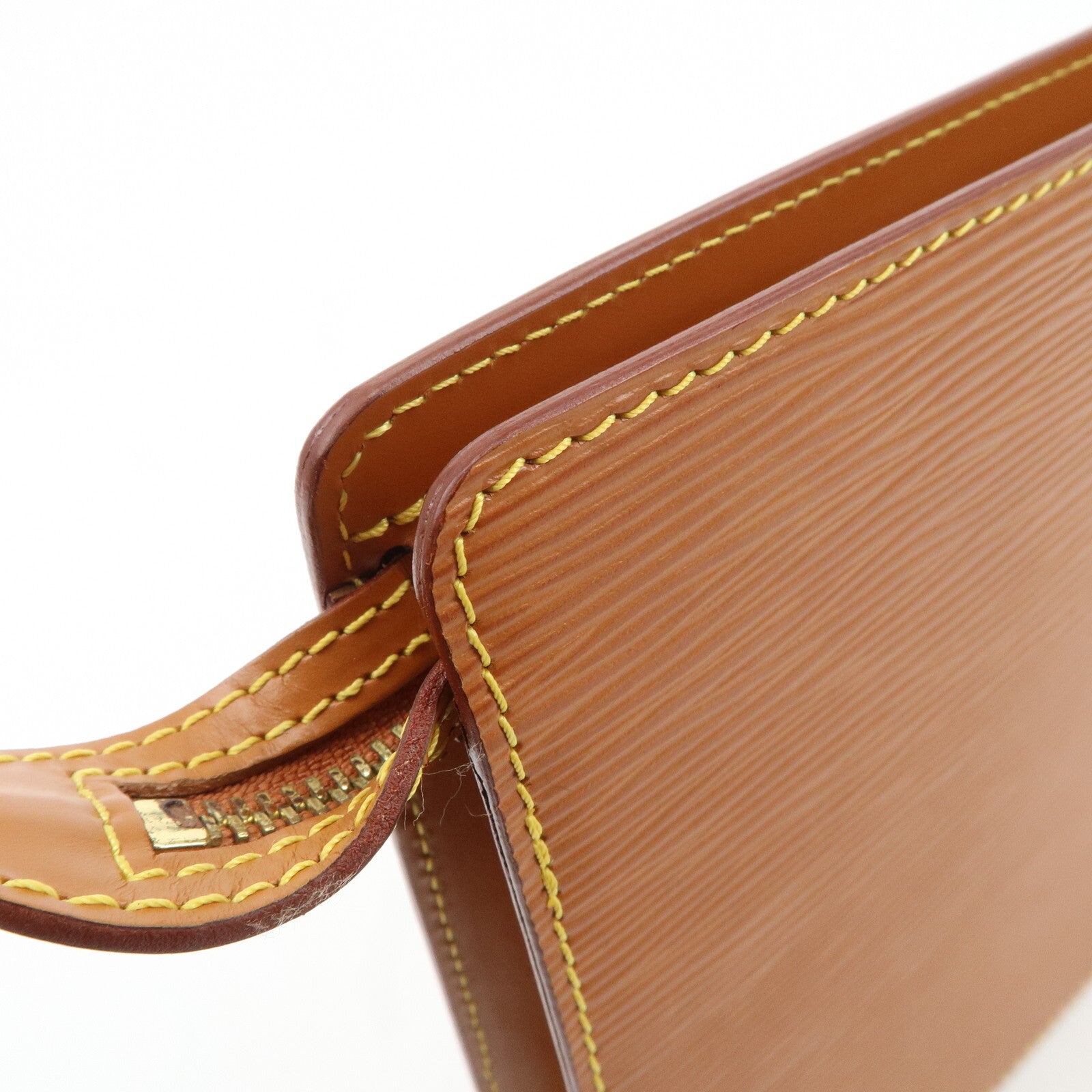 Louis Vuitton Clutch Bag - Zipang Gold, Epi Leather