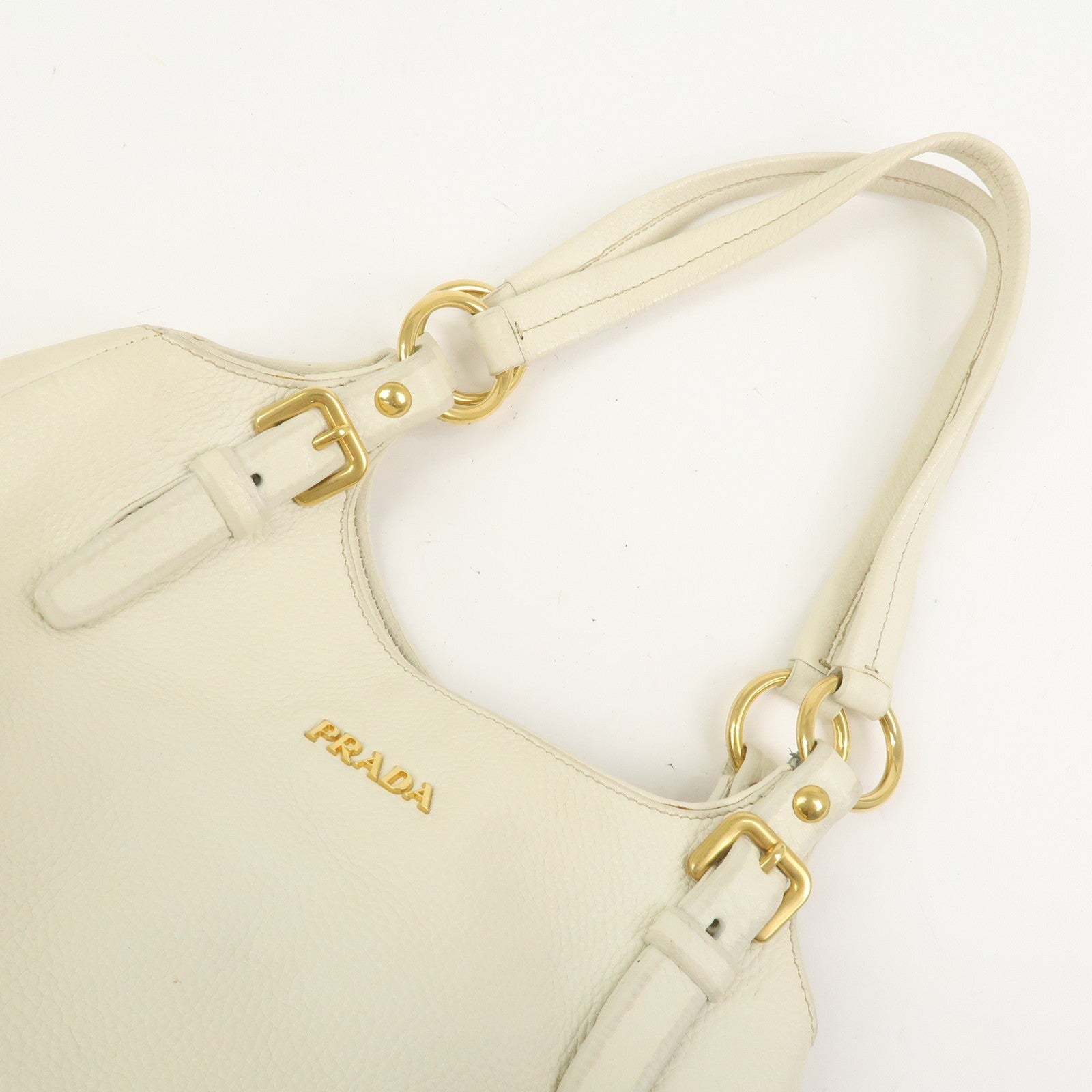 Prada Shoulder Bag - Ivory, Leather