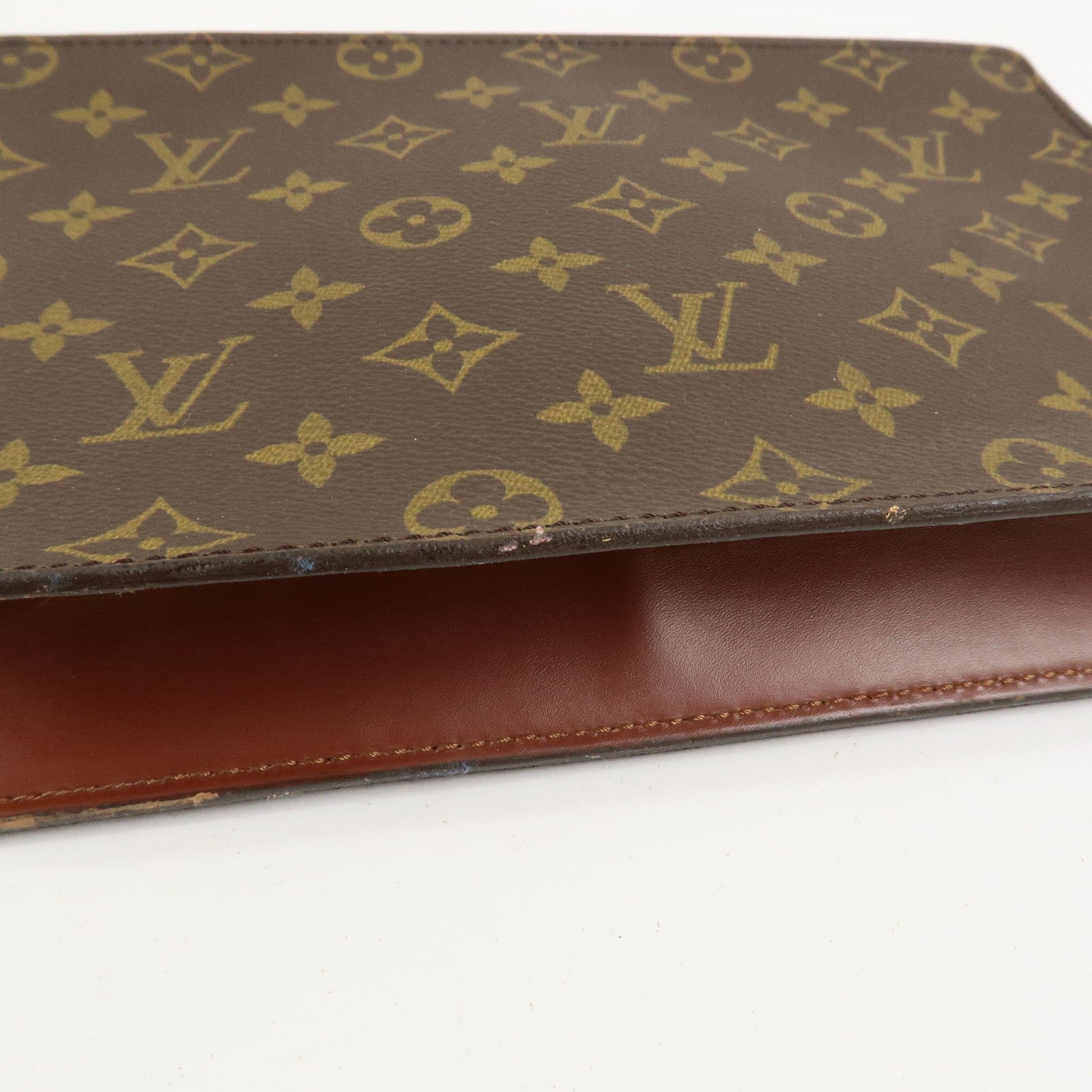Louis Vuitton Monogram Pochette Homme Clutch Bag - Brown, Monogram Canvas, Leather