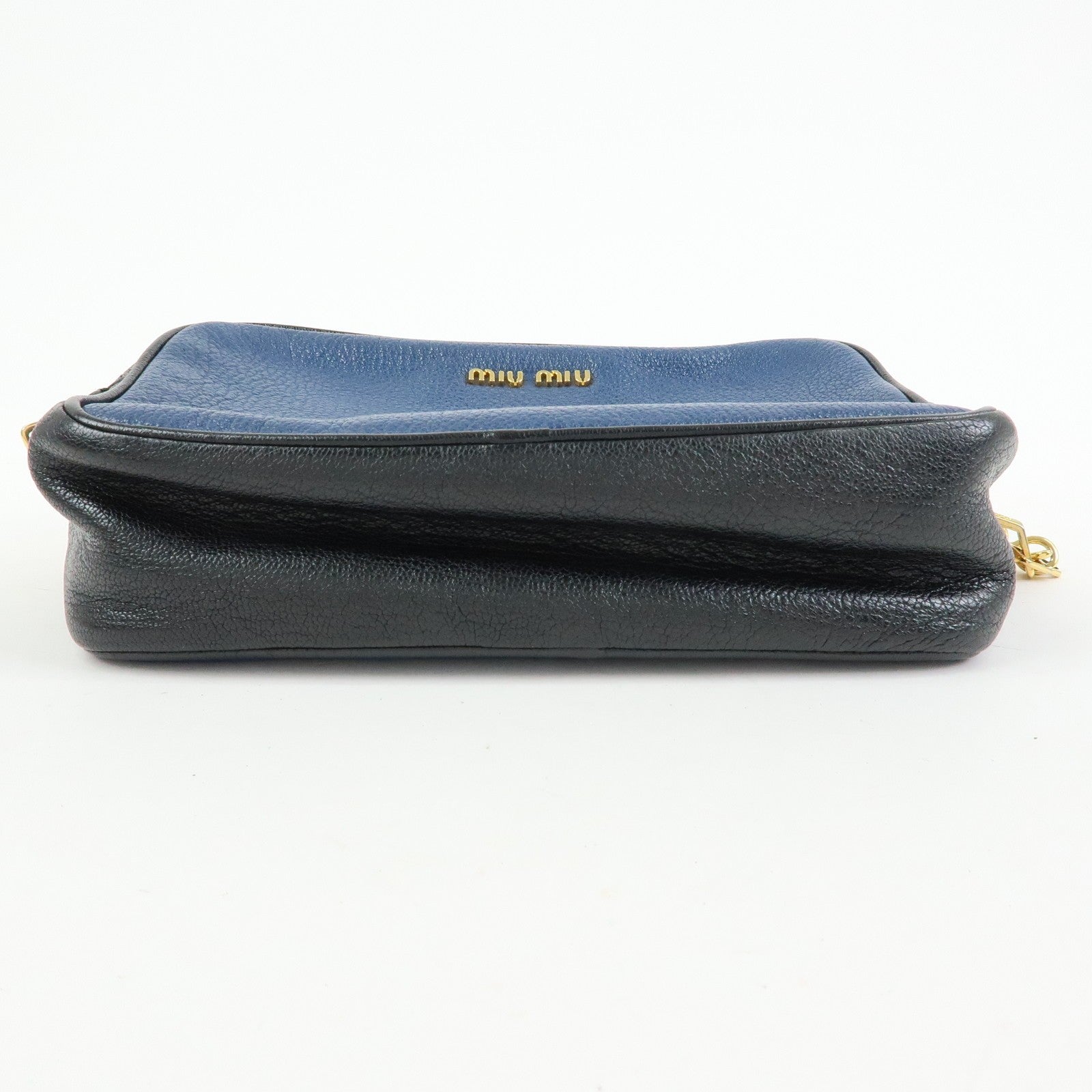 Miu Miu Shoulder Bag - Blue, Leather