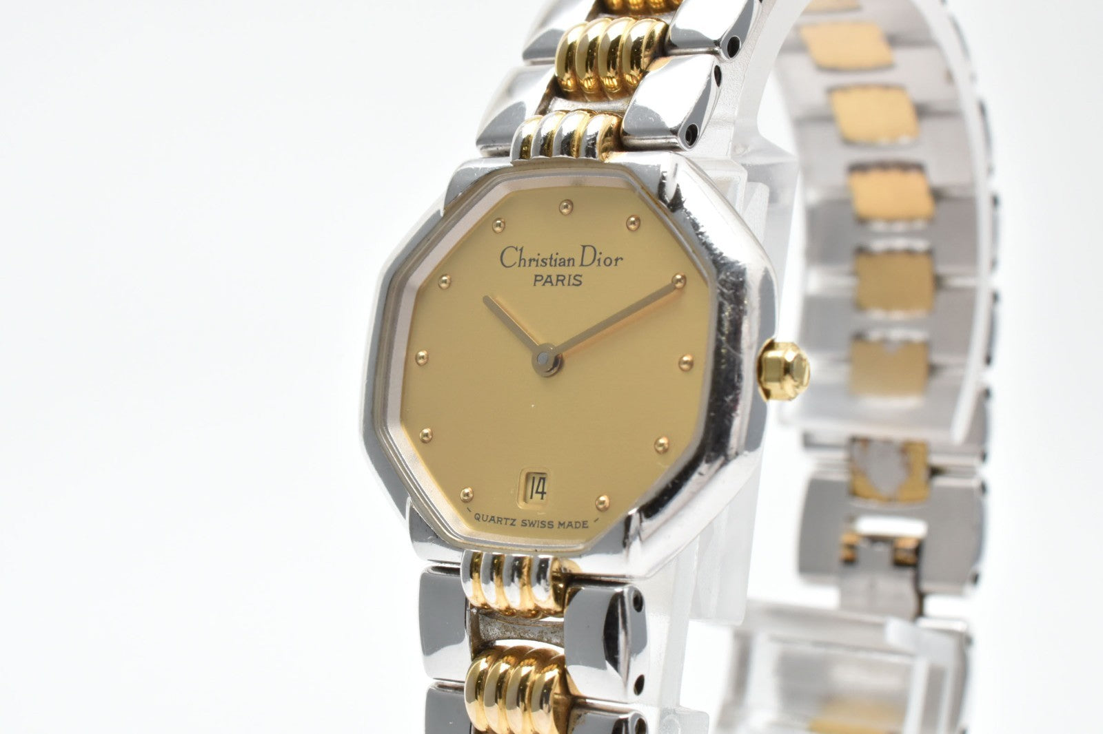 Dior Christian Dior 48.203 Wristwatch - Gold, Stainless Steel